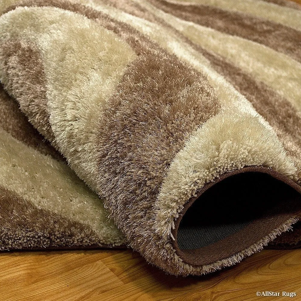 Allstar Modern 3D Swirl Design Rug