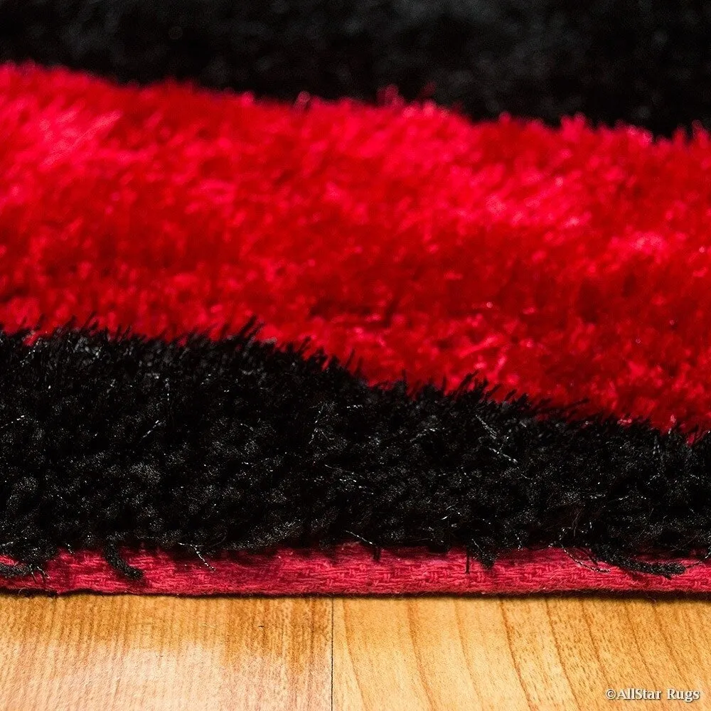 Allstar Modern 3D Swirl Design Rug