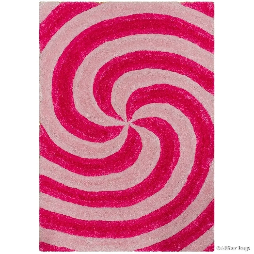 Allstar Modern 3D Swirl Design Rug