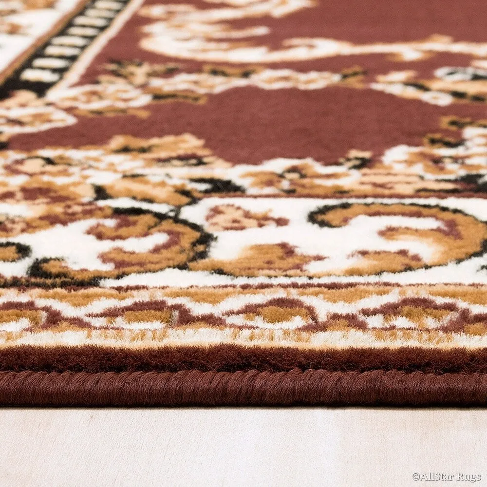 Allstar Woven Traditional Persian Floral Design Rug