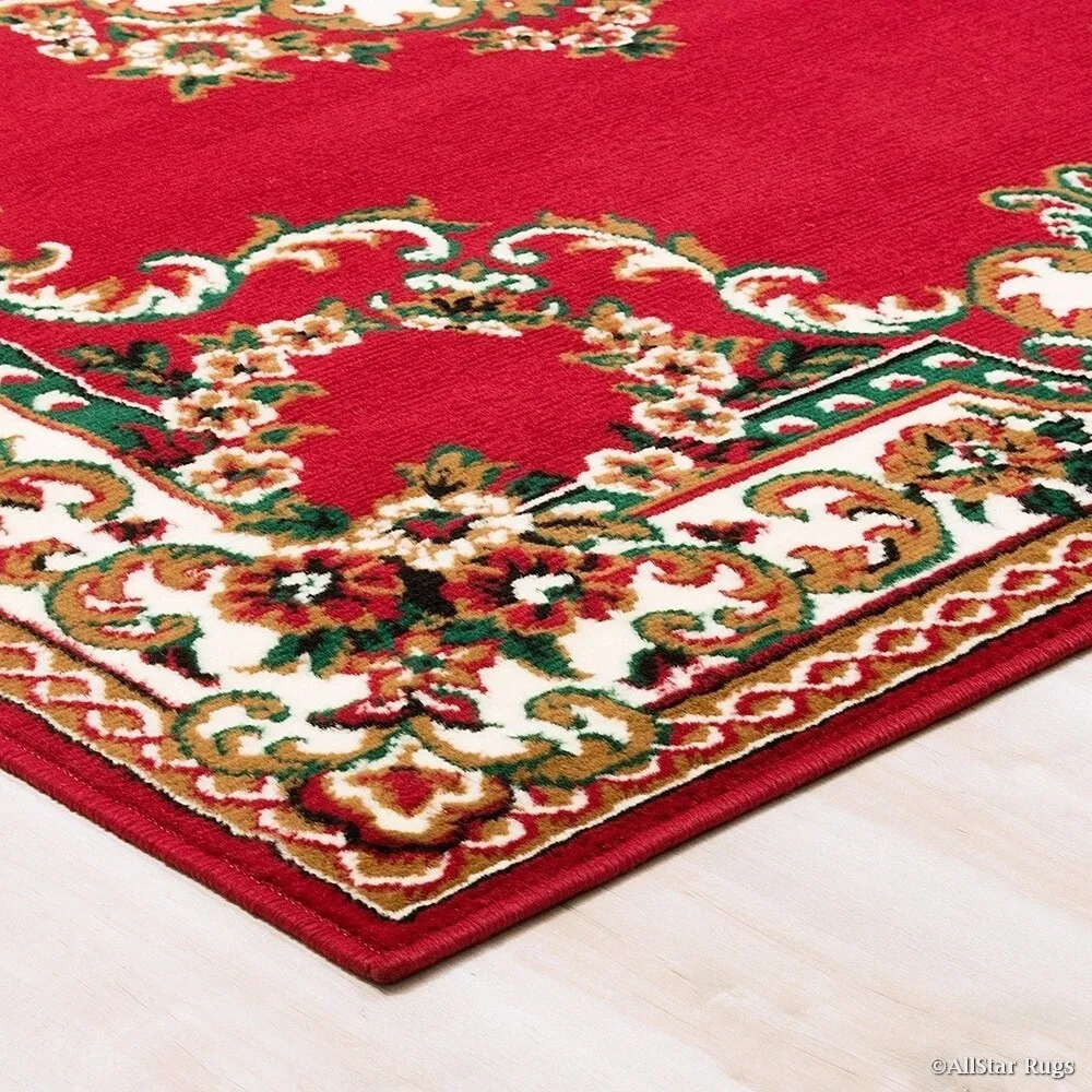 Allstar Woven Traditional Persian Floral Design Rug