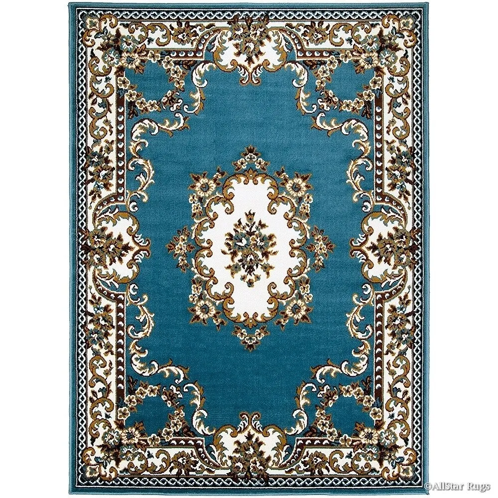Allstar Woven Traditional Persian Floral Design Rug