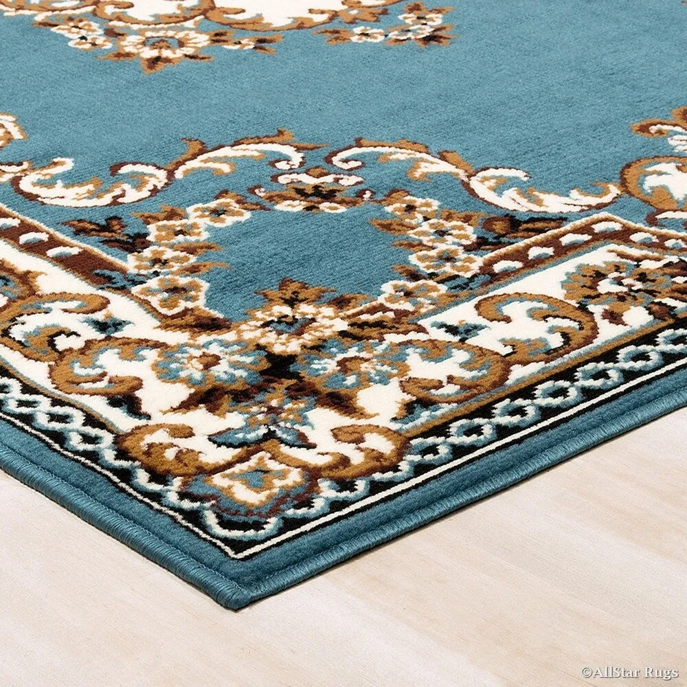 Allstar Woven Traditional Persian Floral Design Rug