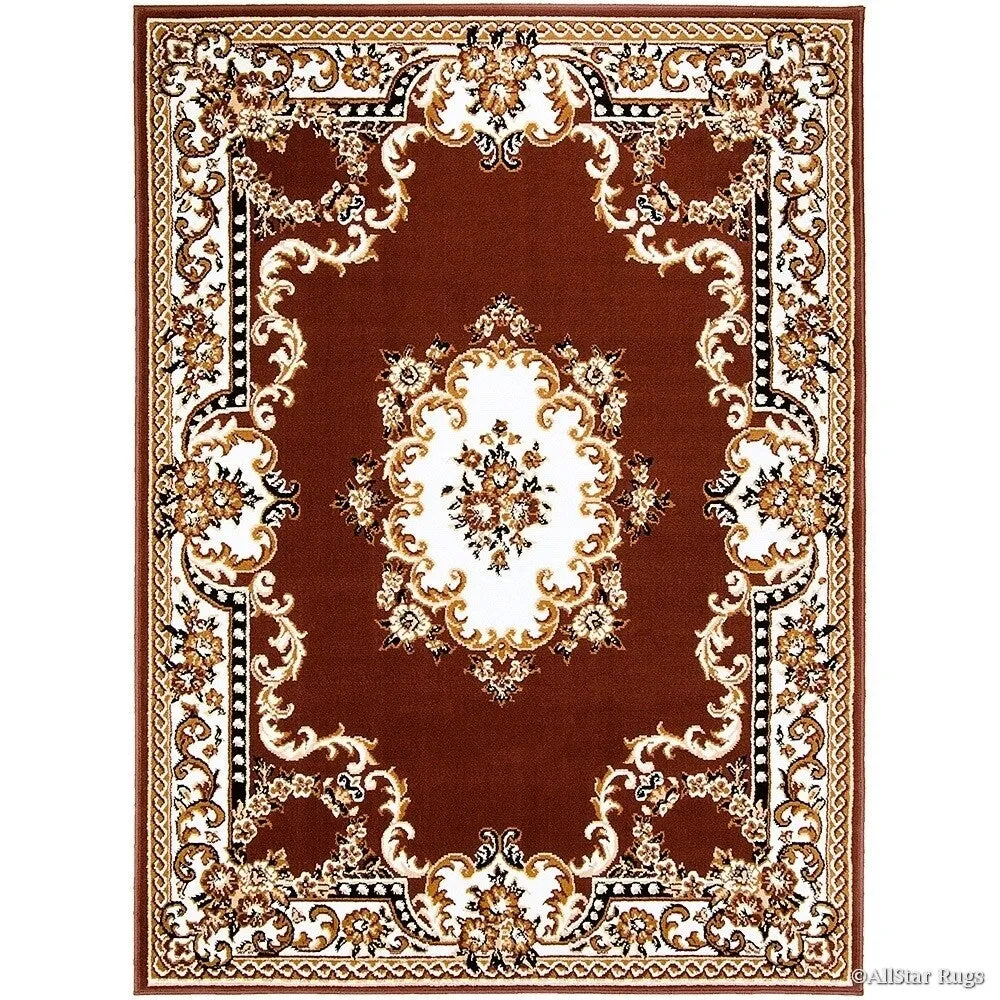 Allstar Woven Traditional Persian Floral Design Rug