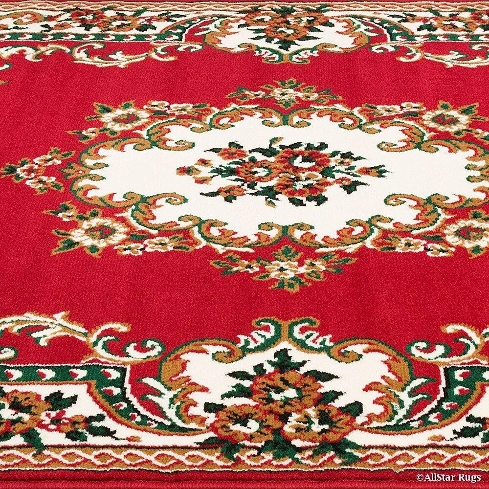 Allstar Woven Traditional Persian Floral Design Rug