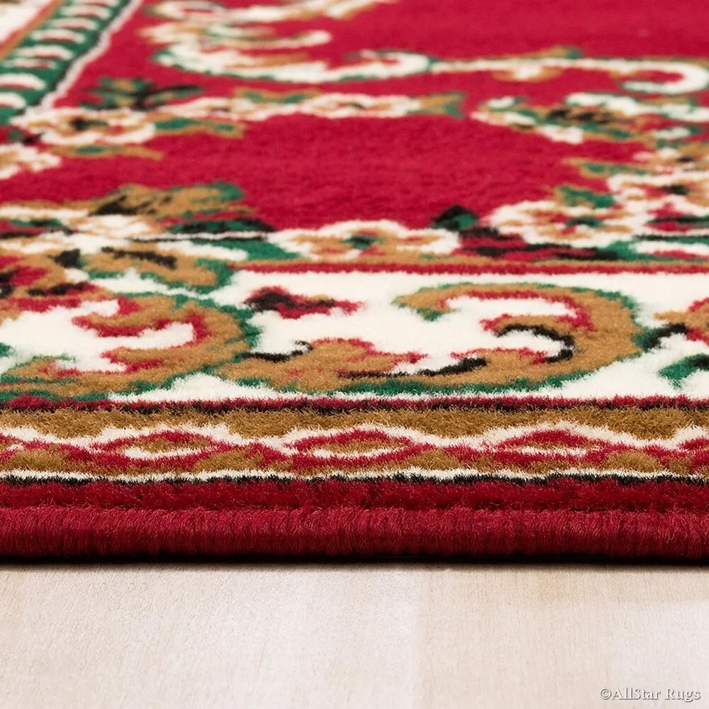 Allstar Woven Traditional Persian Floral Design Rug