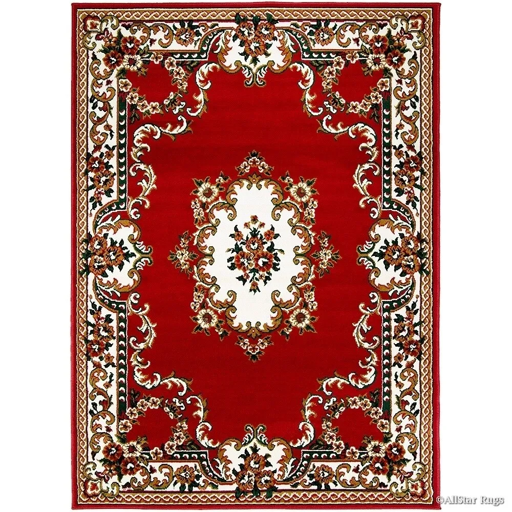 Allstar Woven Traditional Persian Floral Design Rug