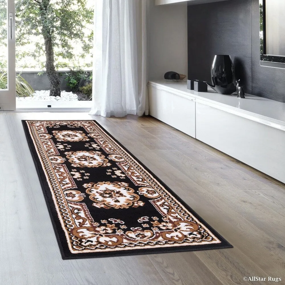 Allstar Woven Traditional Persian Floral Design Rug