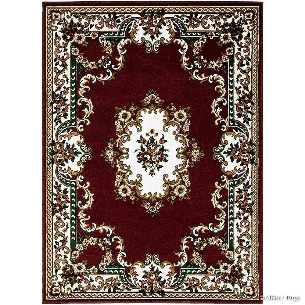 Allstar Woven Traditional Persian Floral Design Rug