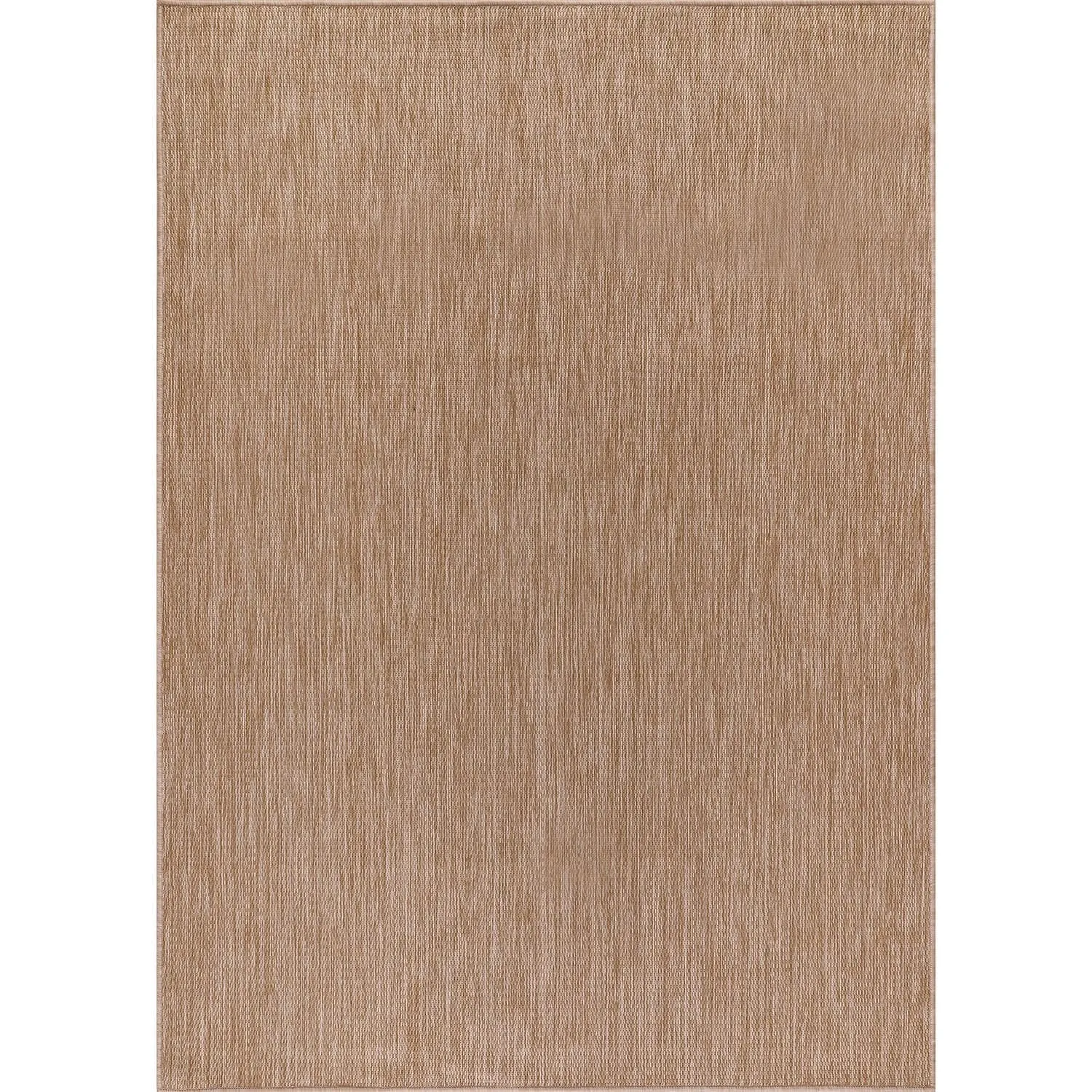 Aloha Washable Solid Indoor Outdoor Area Rug Patio Deck Living Room
