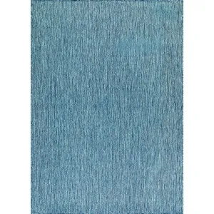 Aloha Washable Solid Indoor Outdoor Area Rug Patio Deck Living Room