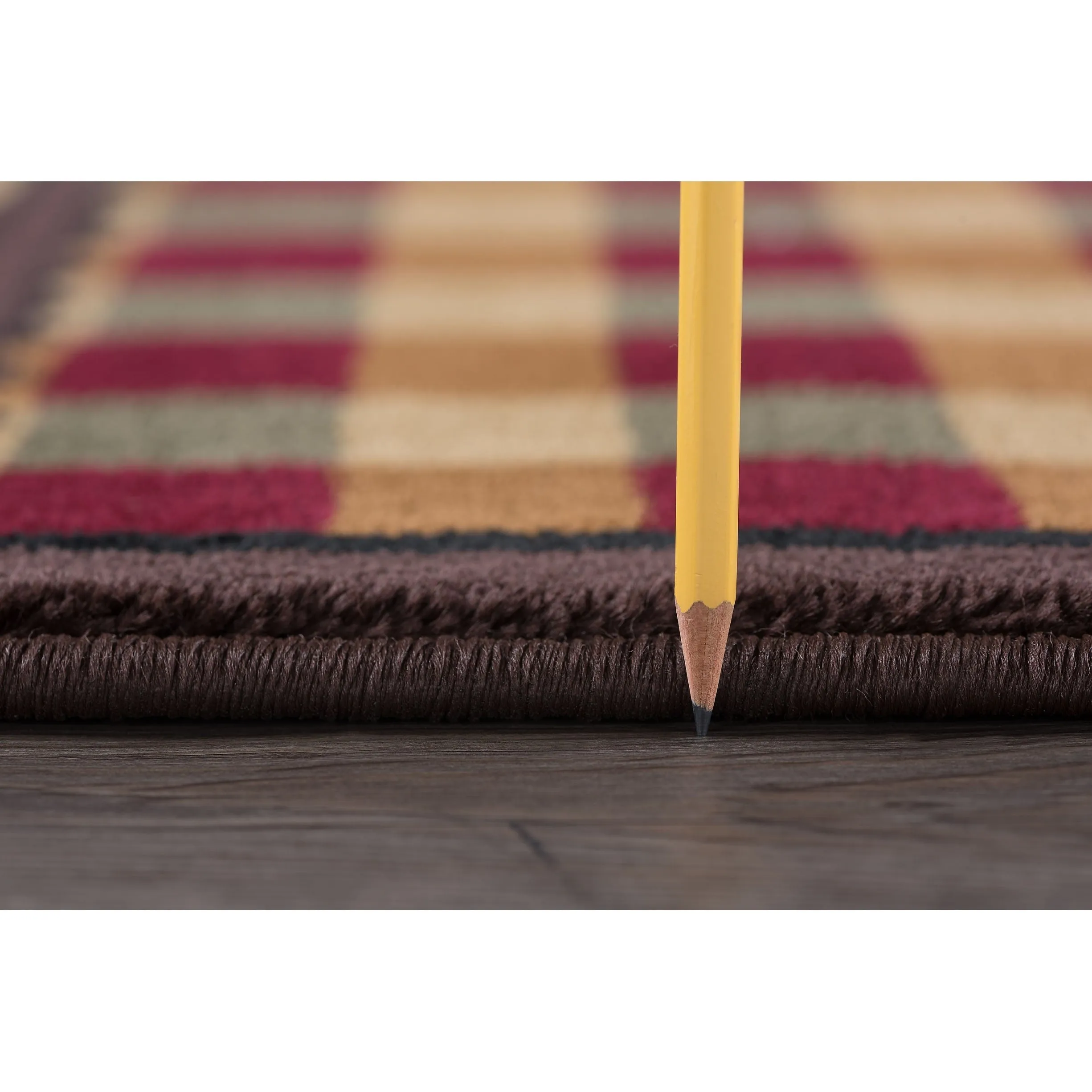 Area Rug & Runner - Lodge Cabin Farmhouse Rugs for Living Room Bedroom Dining Room Kitchen 2x3 / 3x8 / 5x7 / 8x10 / 9x12 / Round