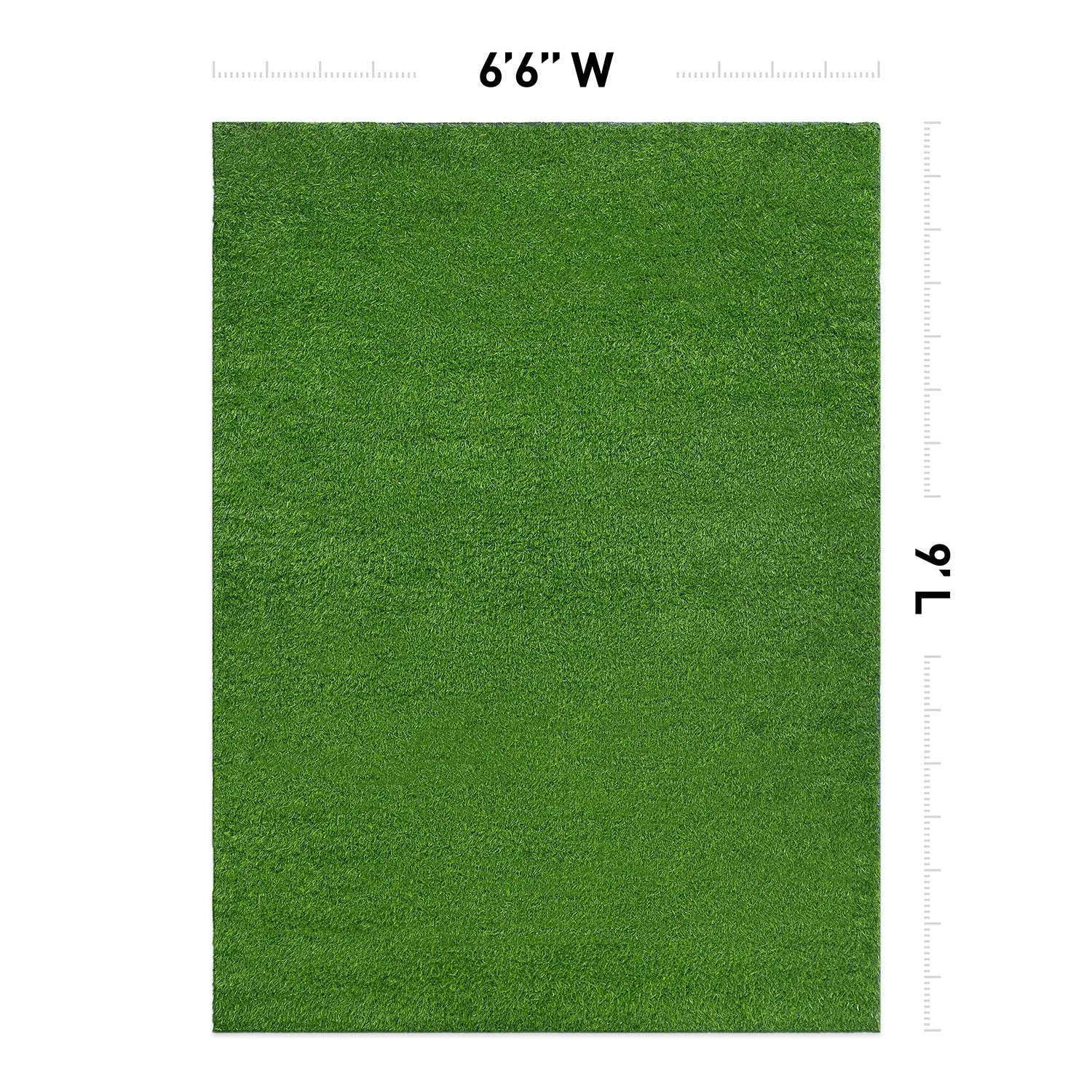 Artificial Solid Grass Indoor Outdoor Area Rug