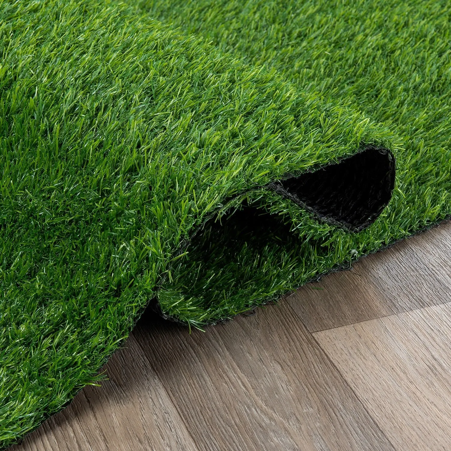 Artificial Solid Grass Indoor Outdoor Area Rug