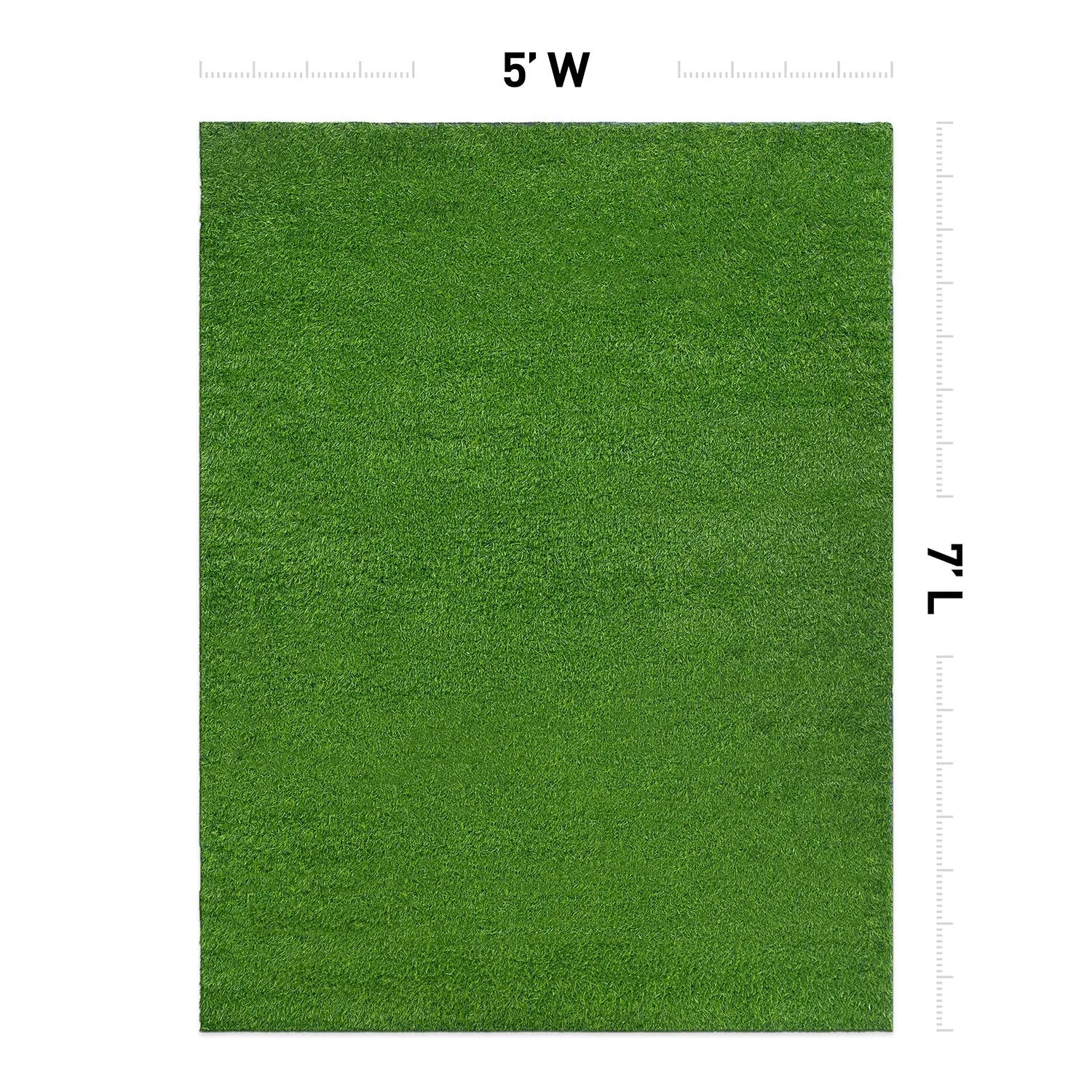 Artificial Solid Grass Indoor Outdoor Area Rug