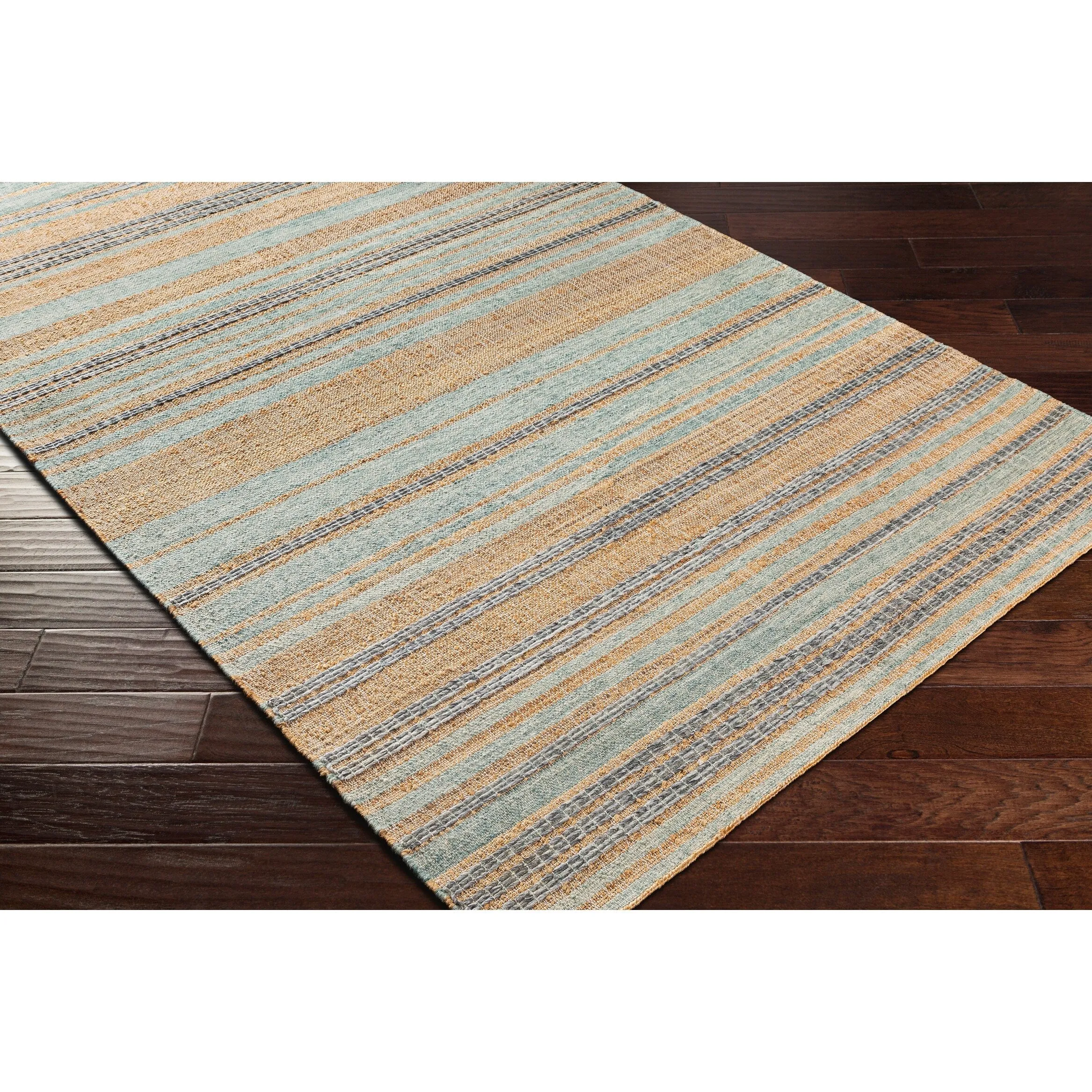 Artistic Weavers Alice Bohemian Striped Wool & Jute Area Rug