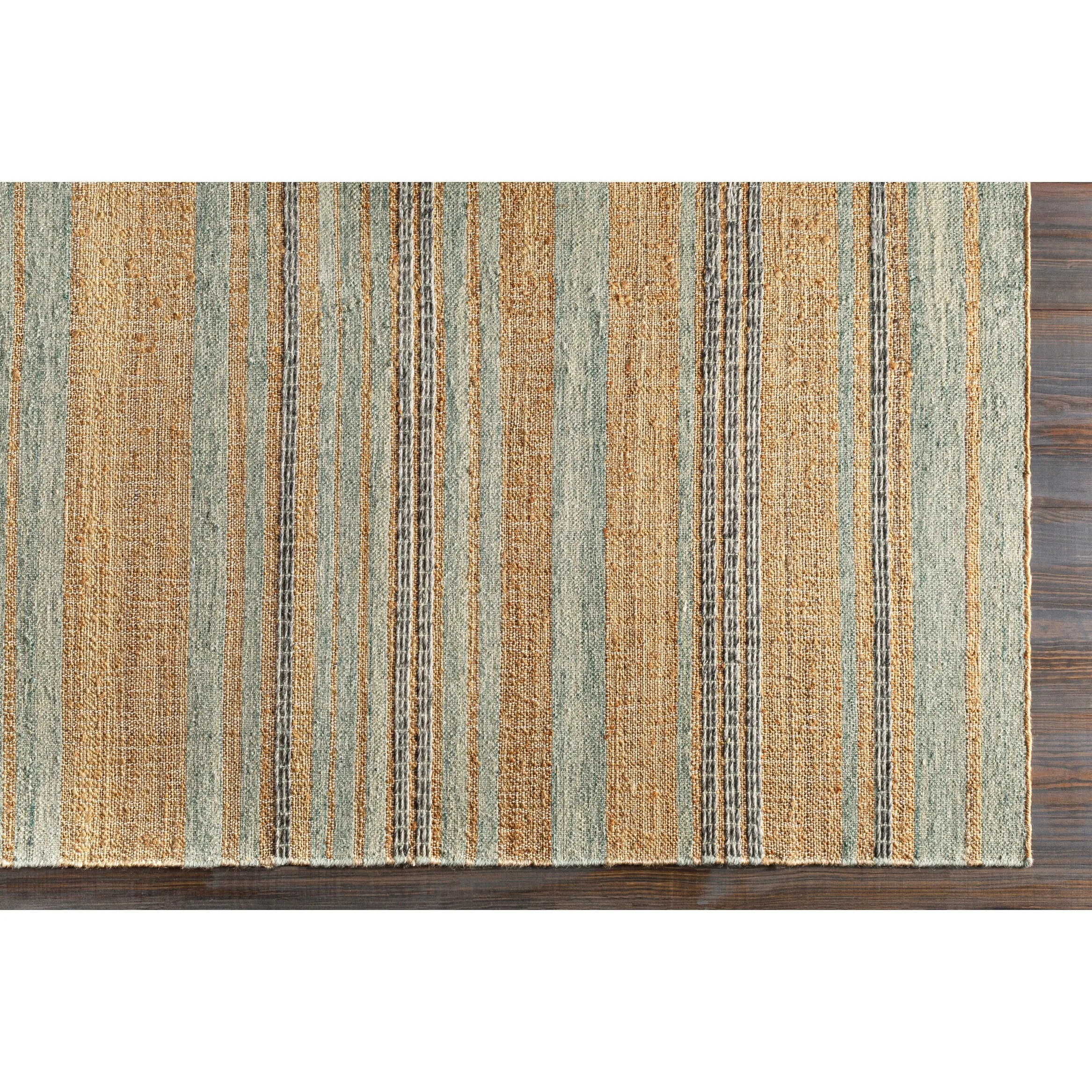 Artistic Weavers Alice Bohemian Striped Wool & Jute Area Rug