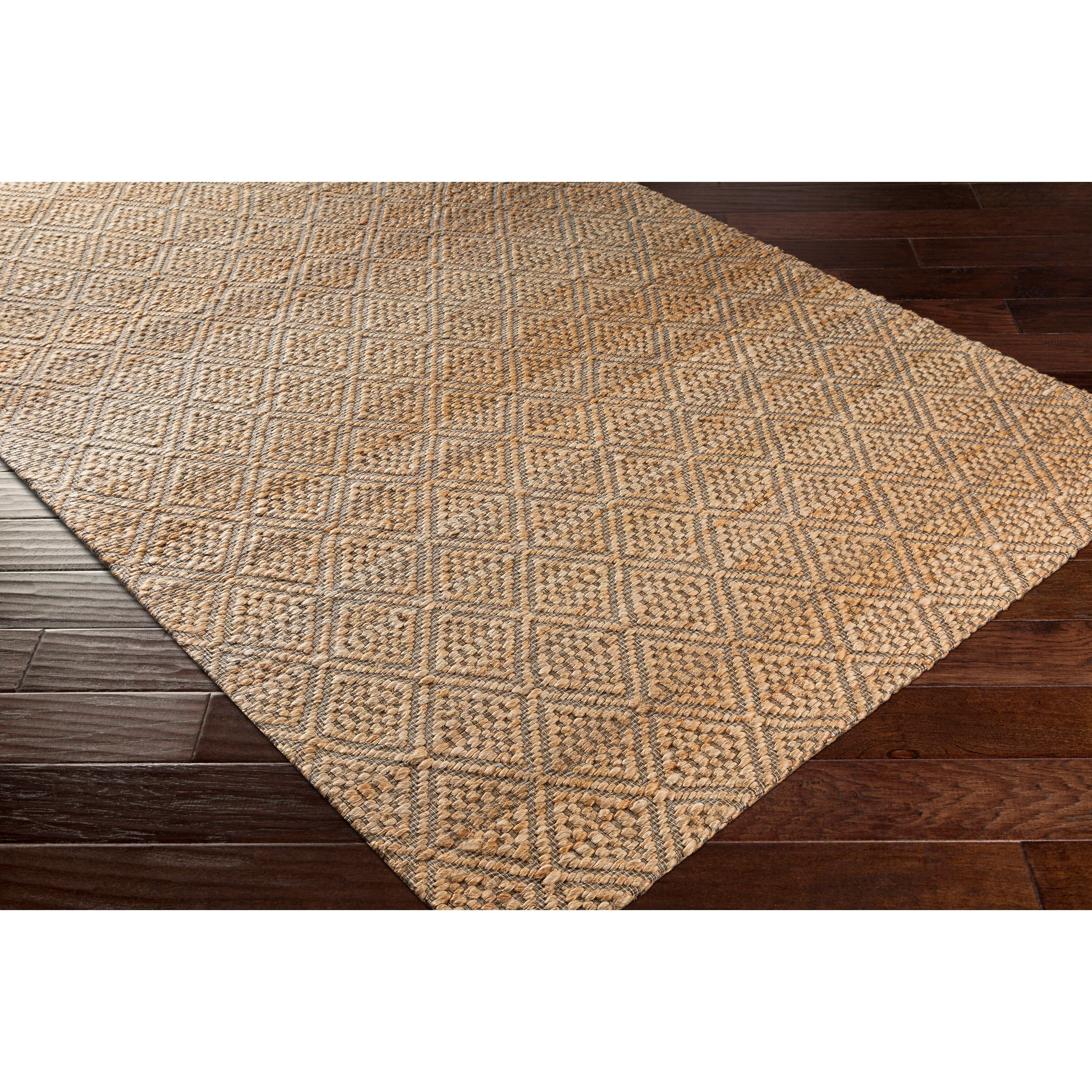 Artistic Weavers Barrow Diamond Bohemian Jute Area Rug