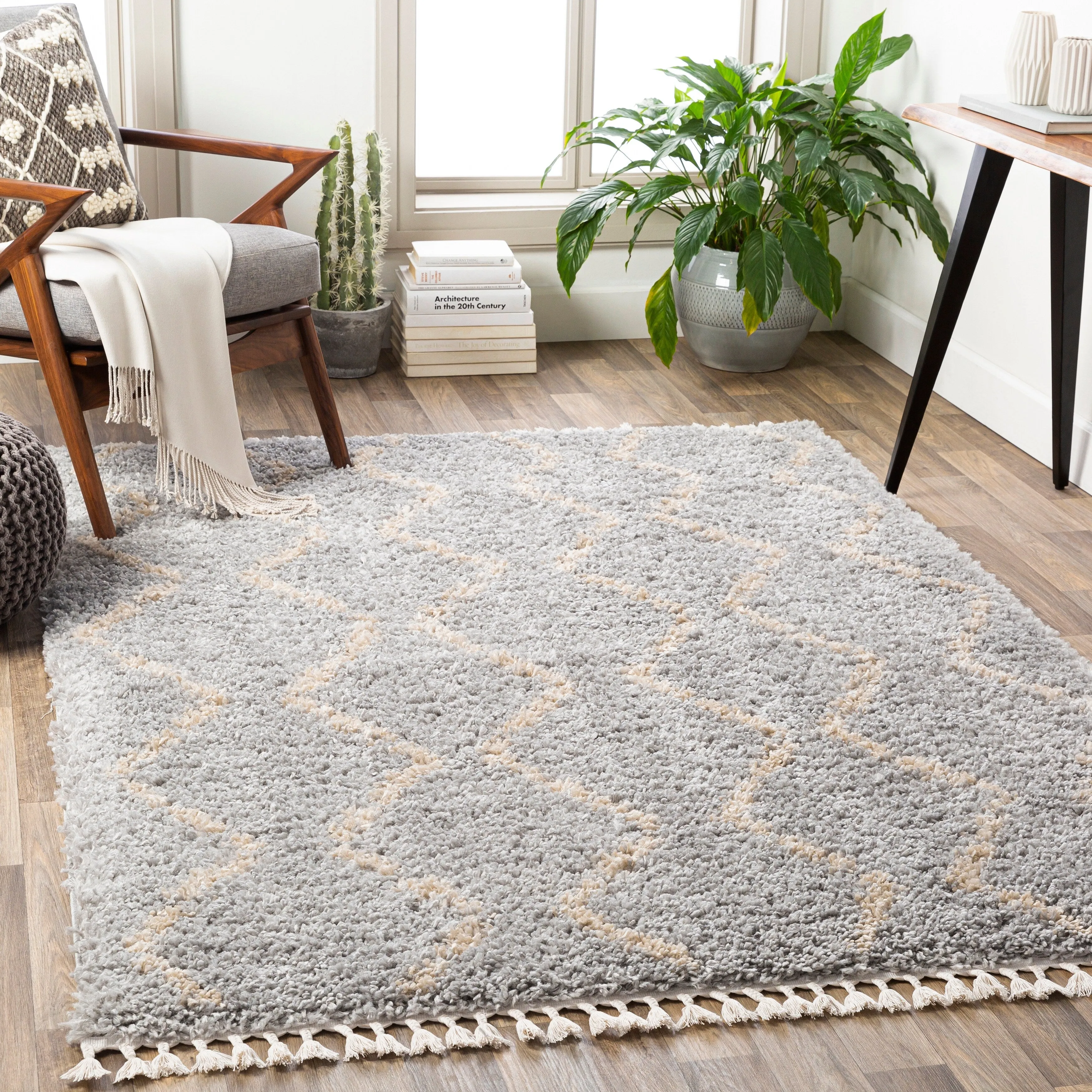 Artistic Weavers Dottie Boho Geometric Shag Area Rug