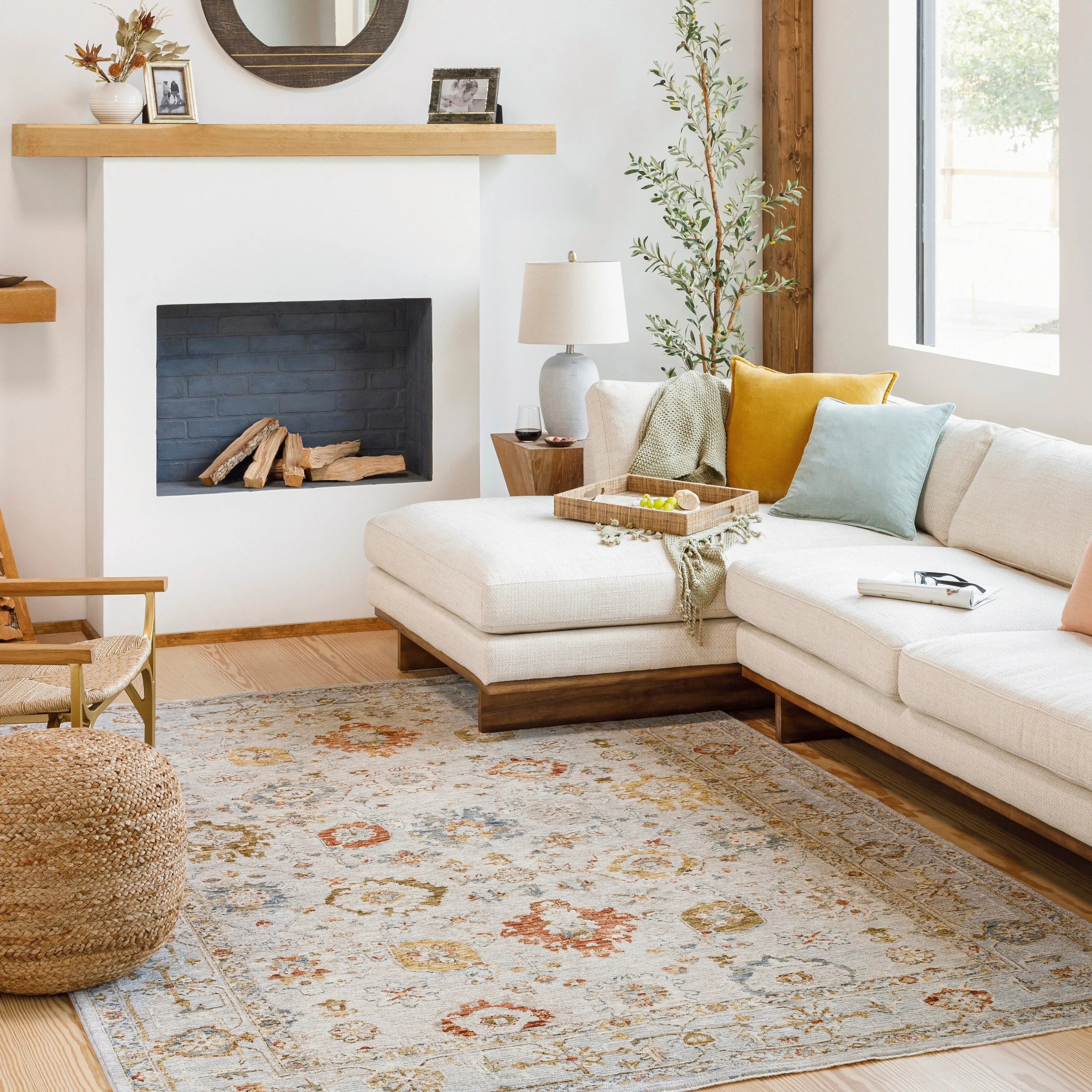Artistic Weavers Gwyndolyn Traditional Medallion Area Rug