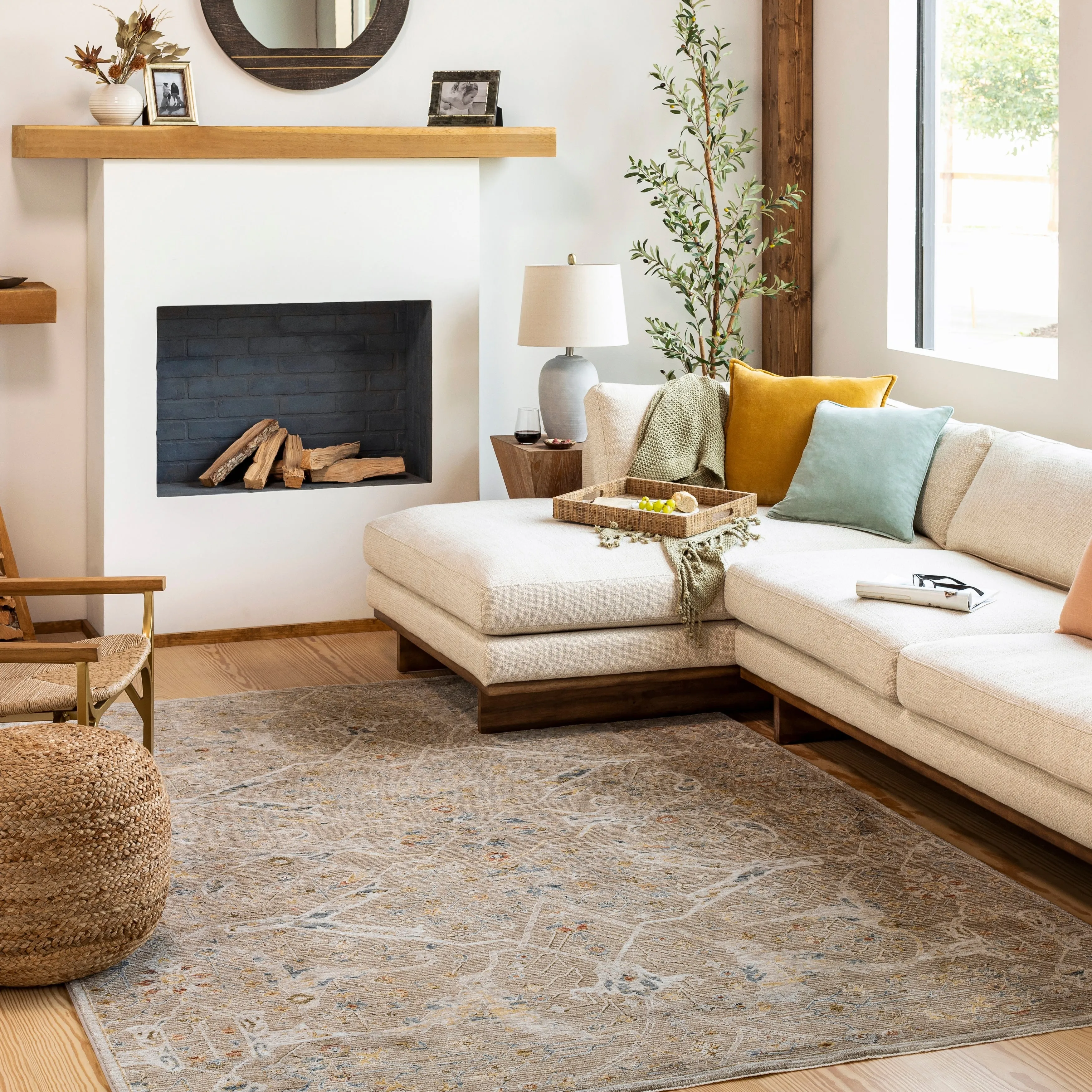 Artistic Weavers Jana Traditional Medallion Area Rug