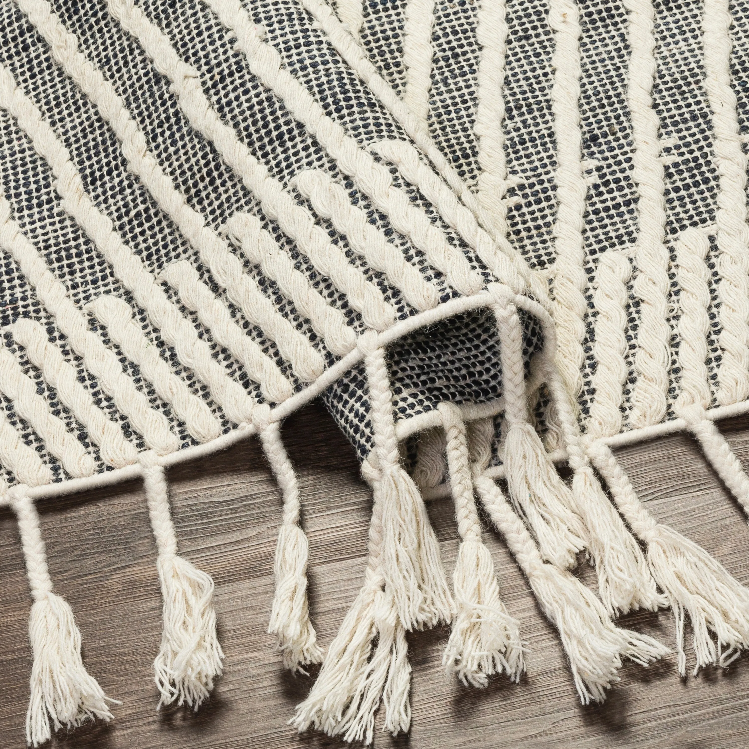Artistic Weavers Keefe Boho Geometric Wool & Jute Area Rug