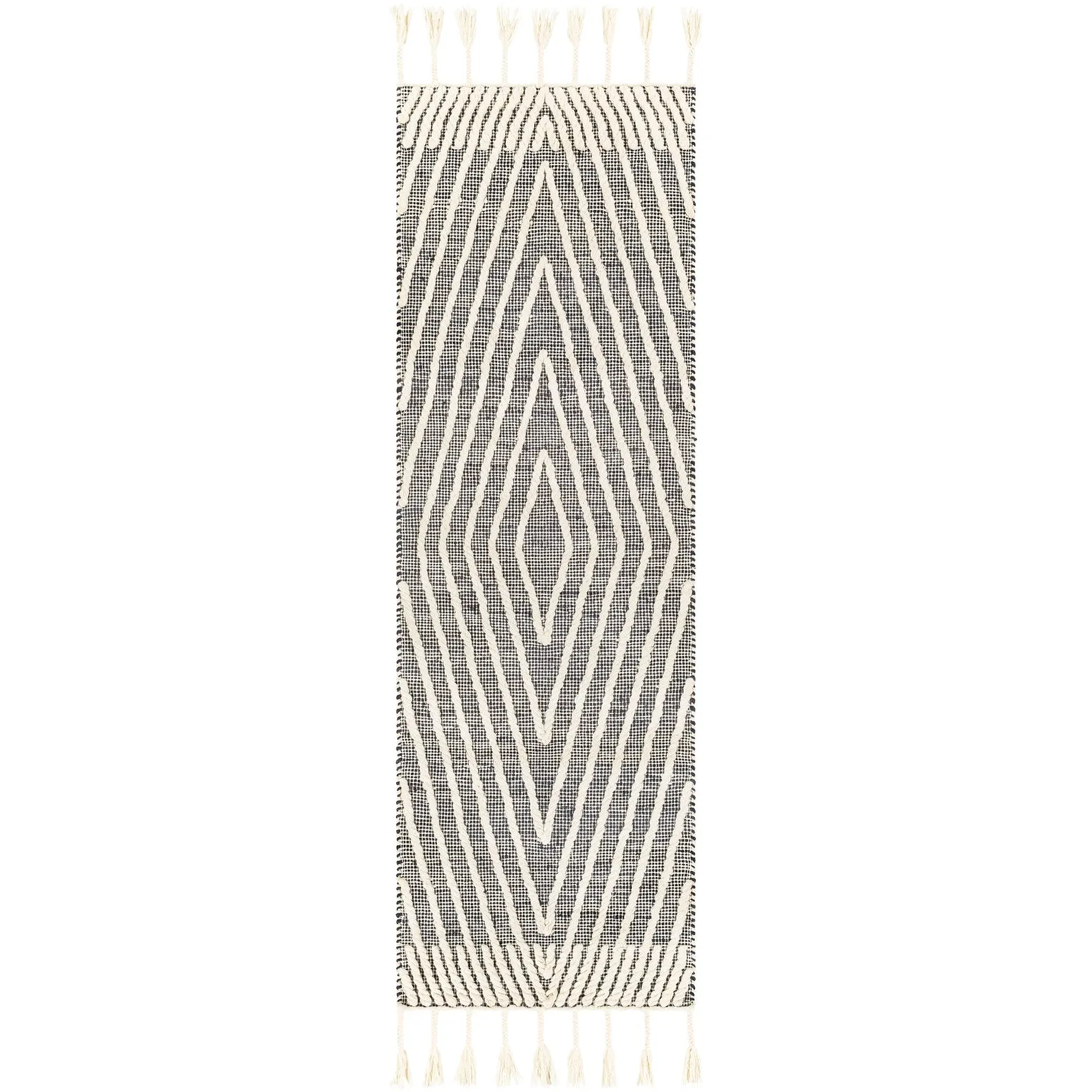 Artistic Weavers Keefe Boho Geometric Wool & Jute Area Rug