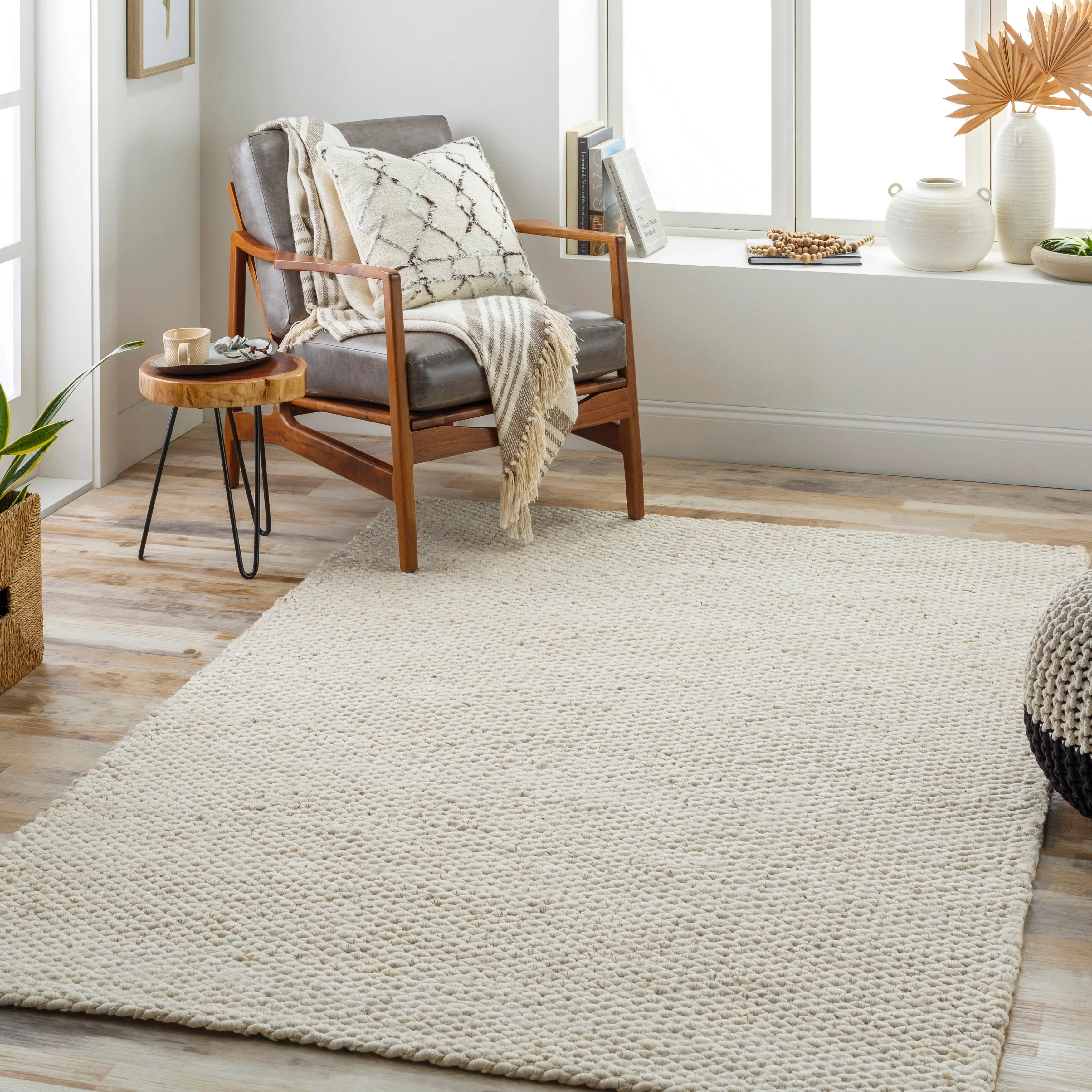 Artistic Weavers Melanie Handmade Solid Jute Area Rug