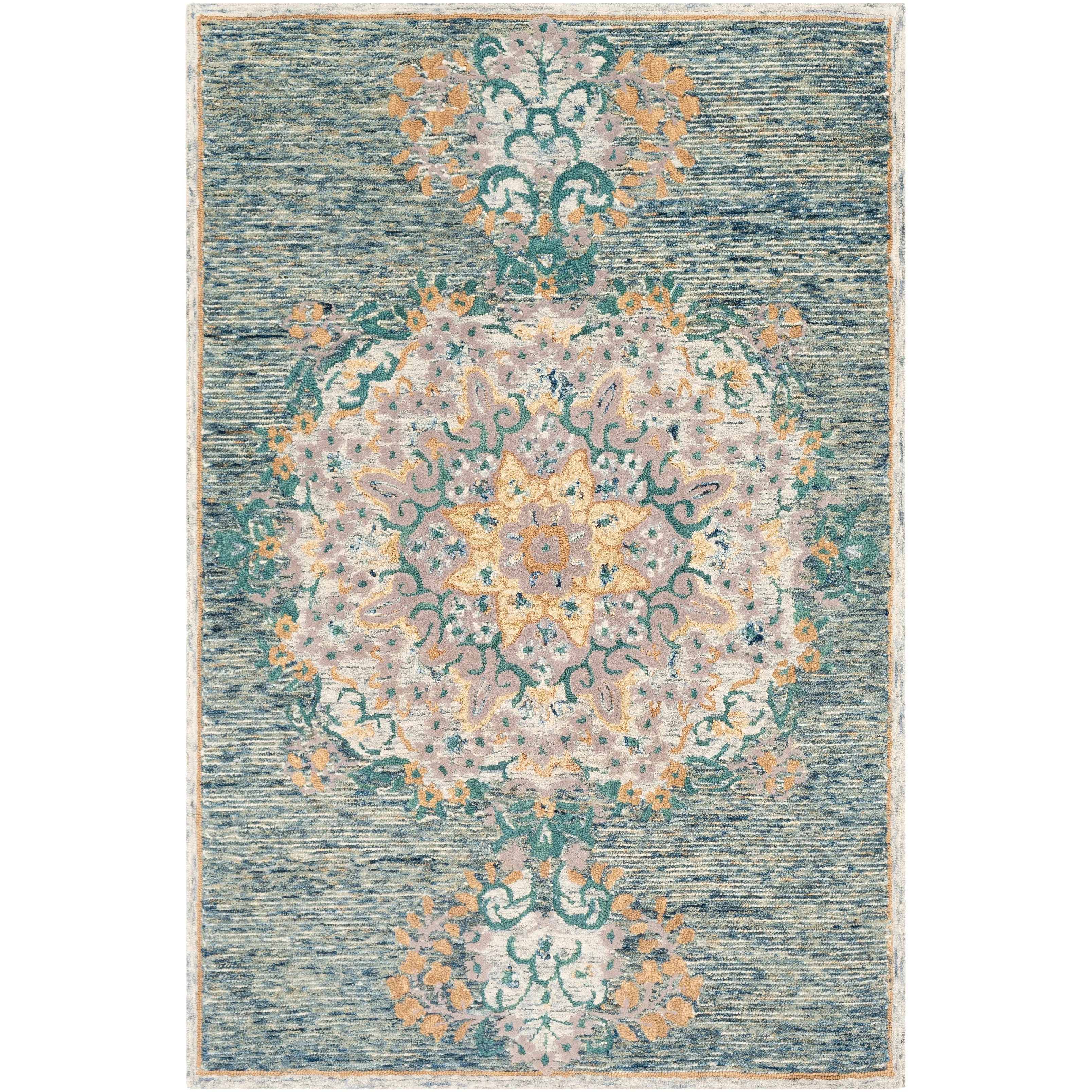 Artistic Weavers Neske Handmade Bohemian Medallion Area Rug