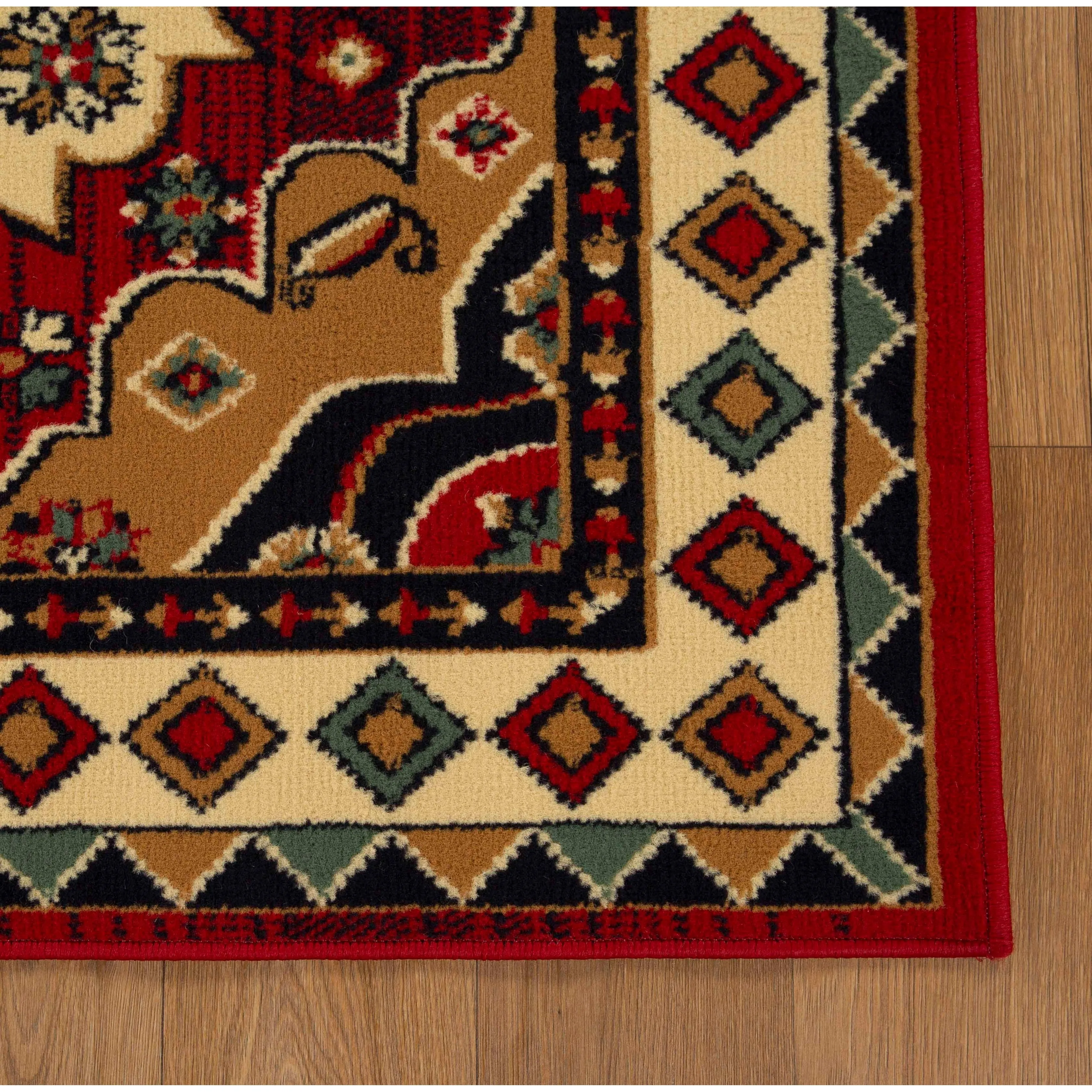 Aztec Bohemian Eclectic Style Indoor Small Area Rug by Superior