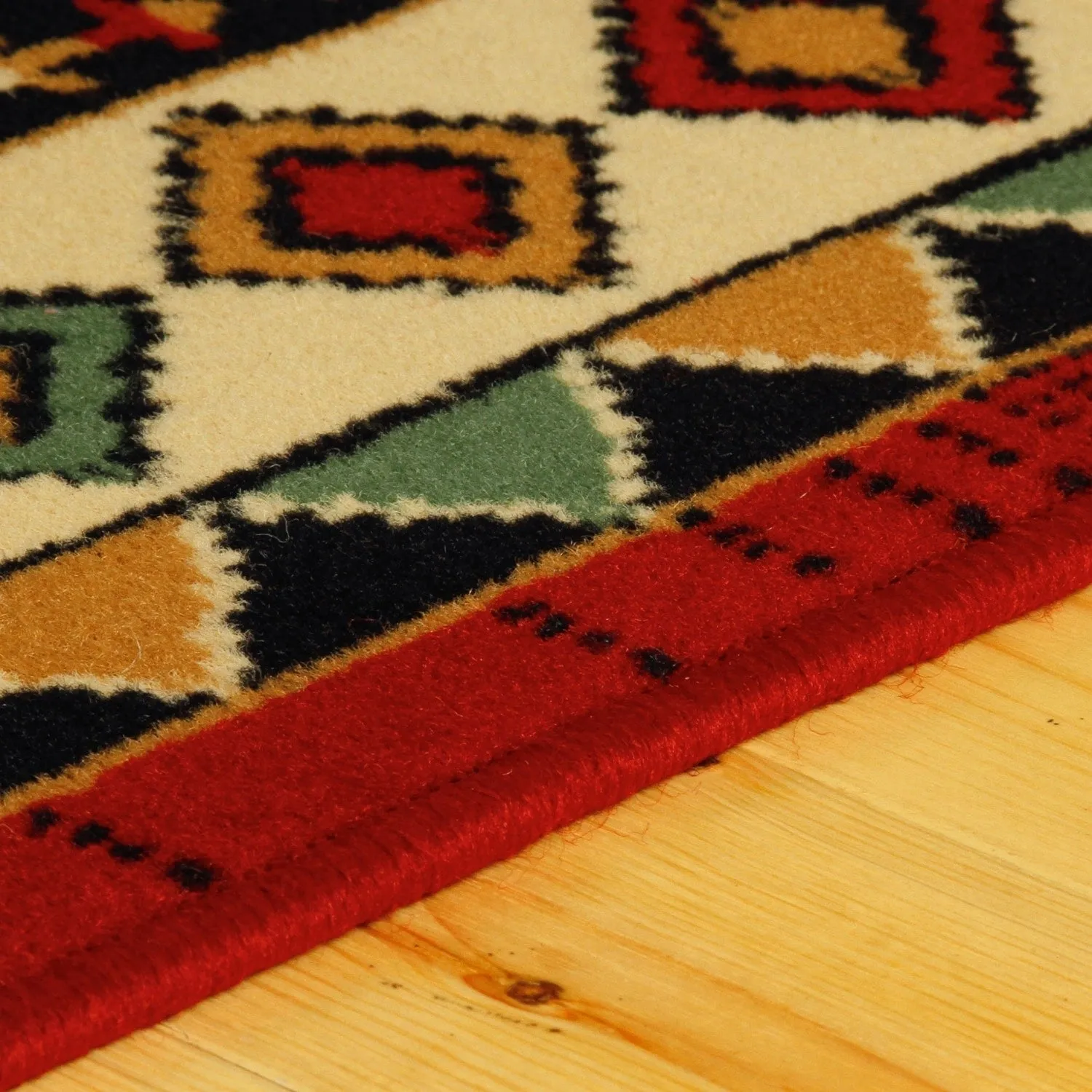 Aztec Bohemian Eclectic Style Indoor Small Area Rug by Superior