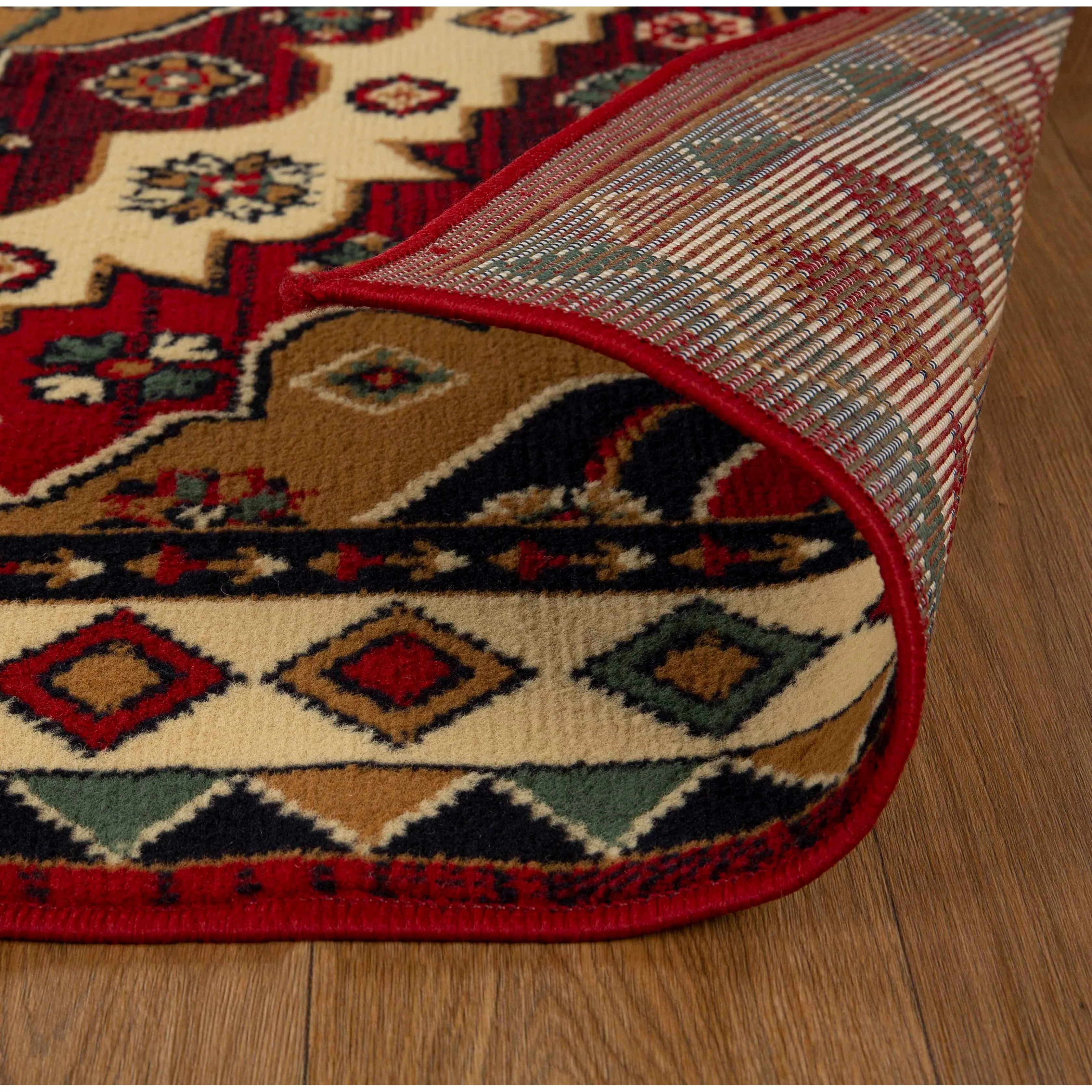 Aztec Bohemian Eclectic Style Indoor Small Area Rug by Superior