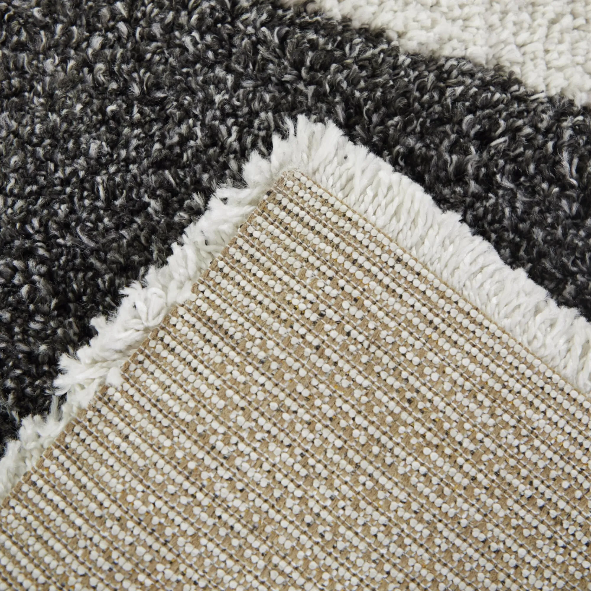 Balta Levine Modern Geometric Shag Area Rug