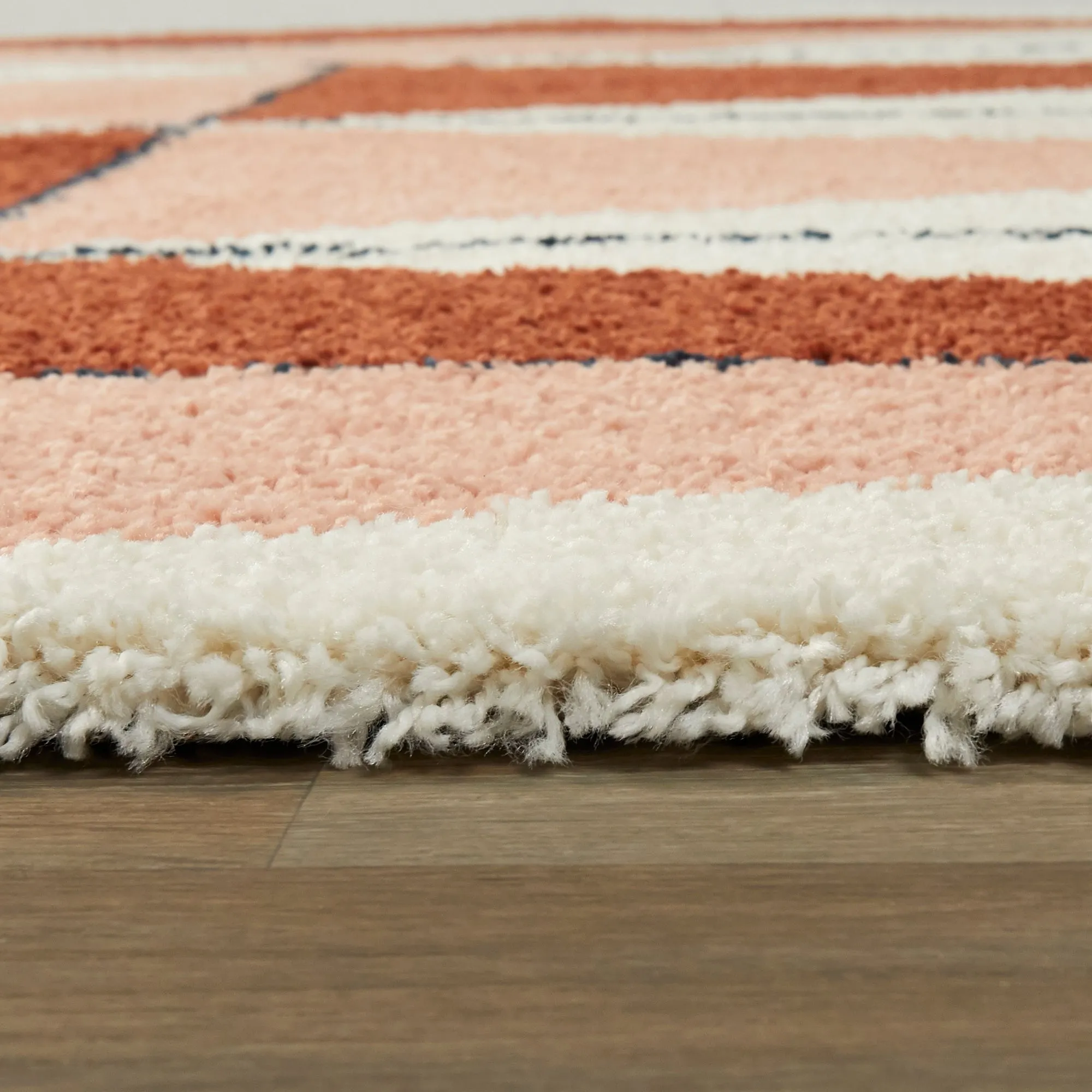 Balta Levine Modern Geometric Shag Area Rug