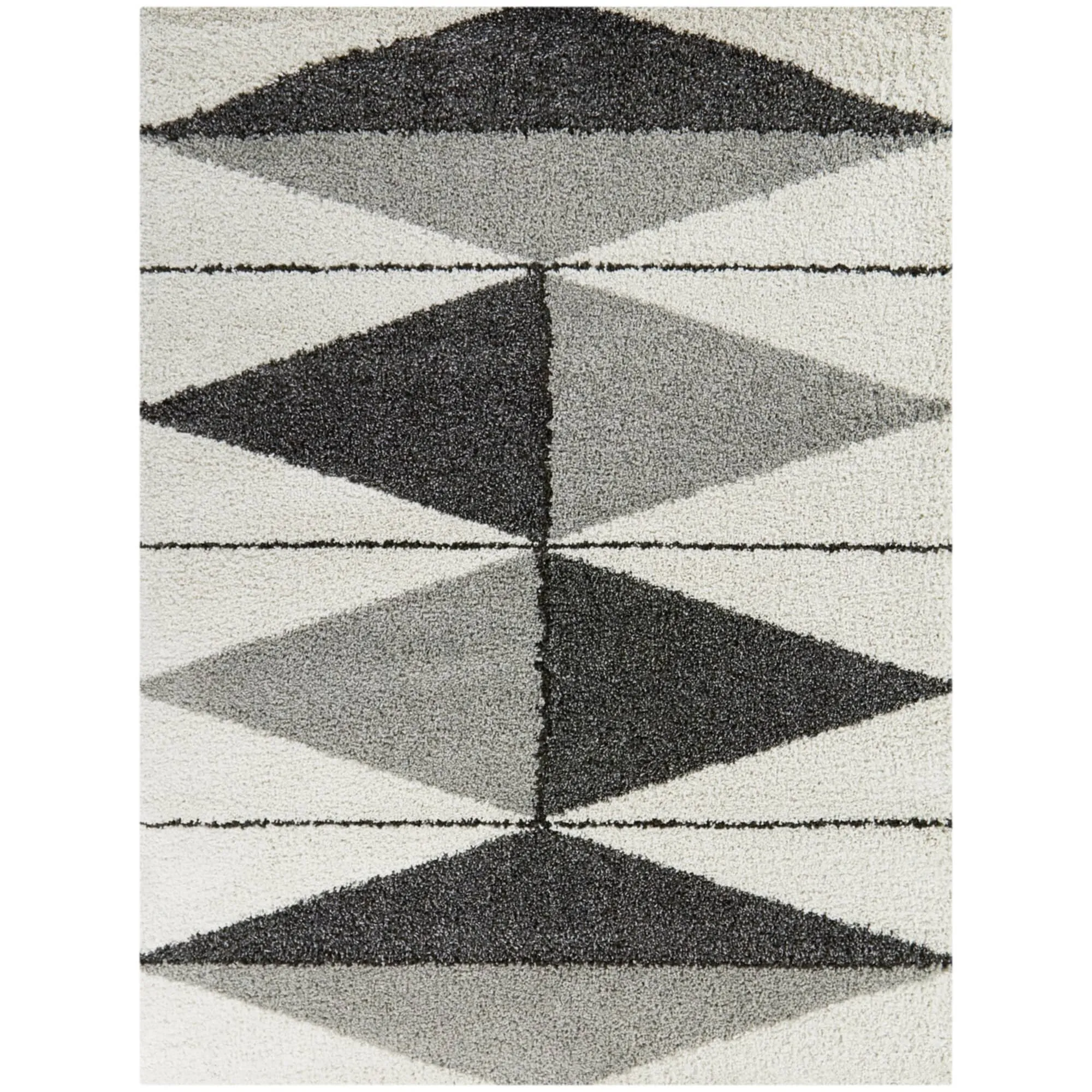 Balta Levine Modern Geometric Shag Area Rug
