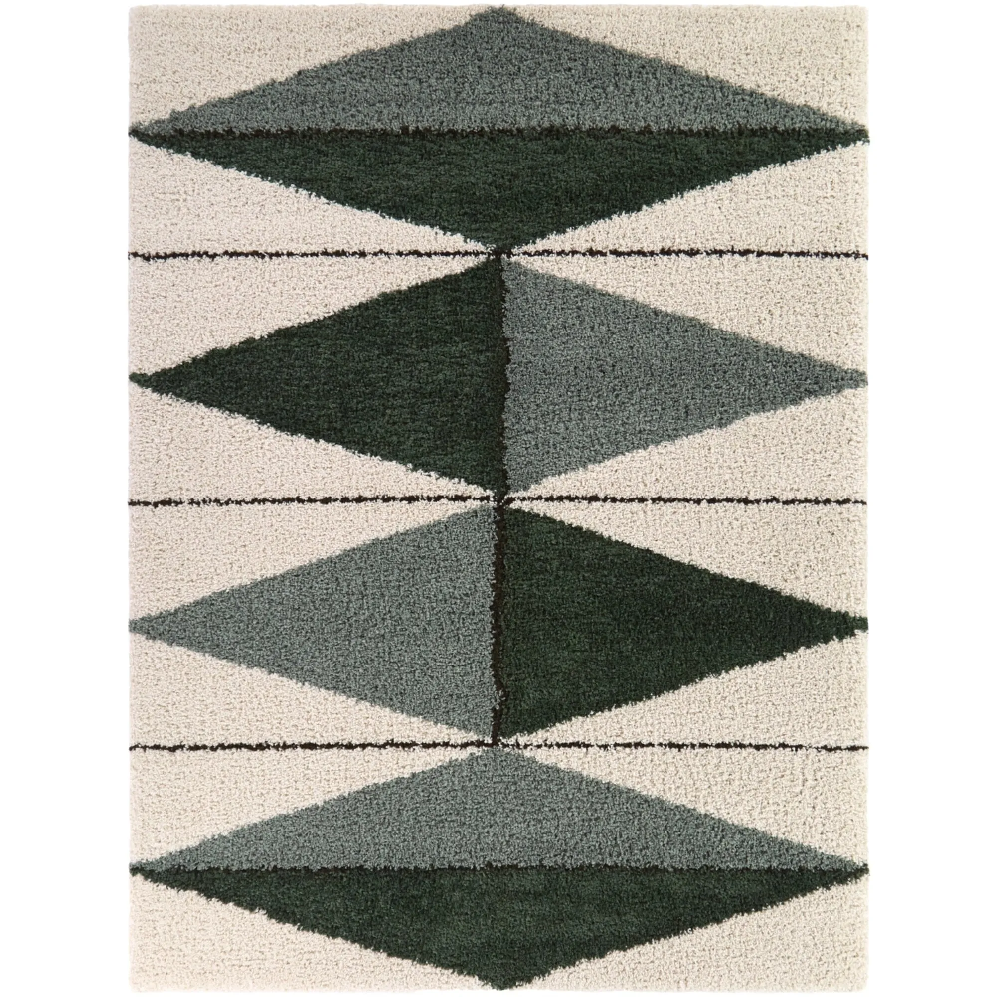 Balta Levine Modern Geometric Shag Area Rug