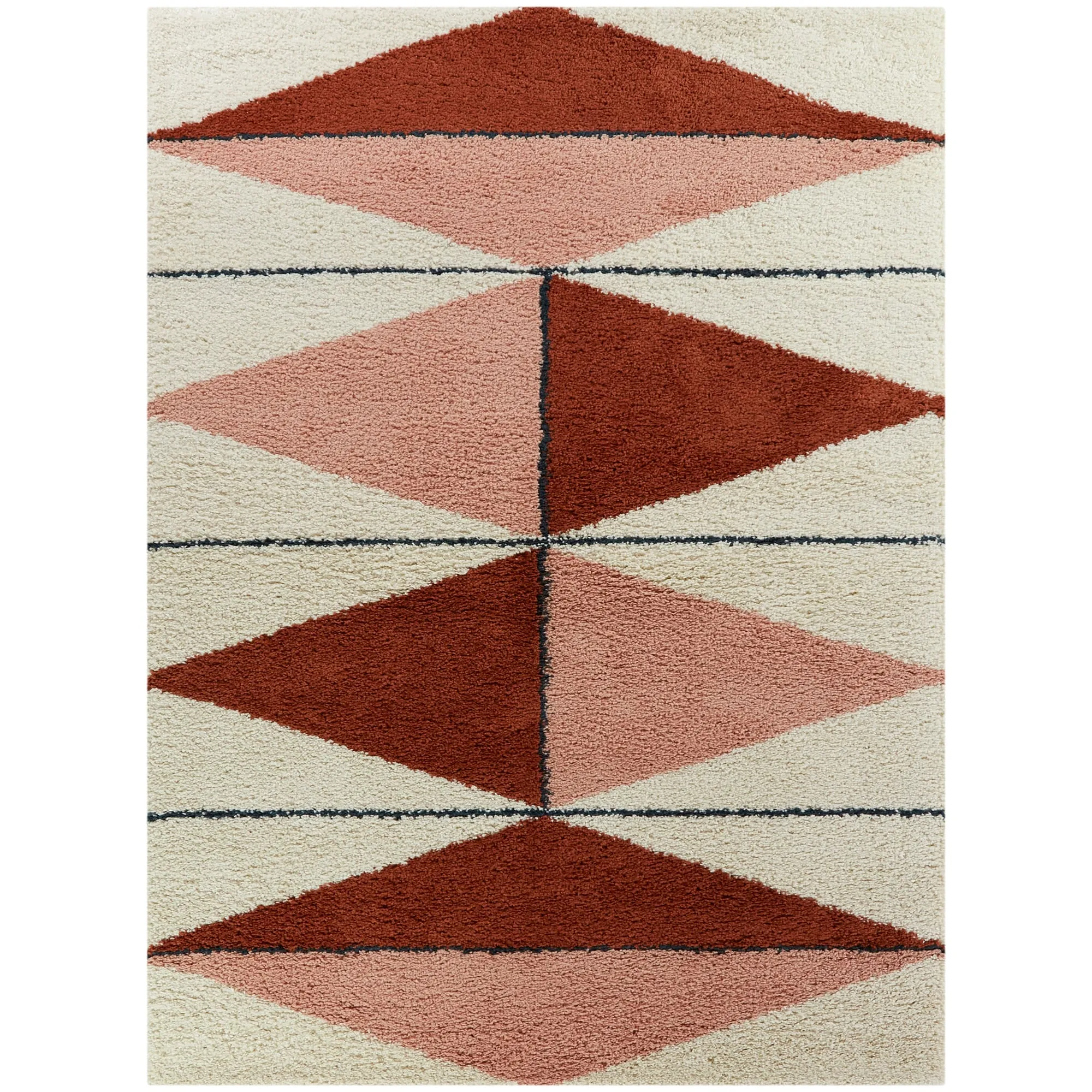 Balta Levine Modern Geometric Shag Area Rug