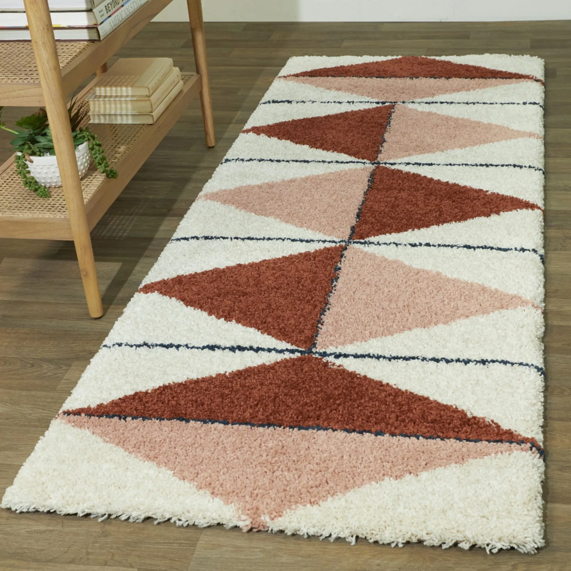 Balta Levine Modern Geometric Shag Area Rug