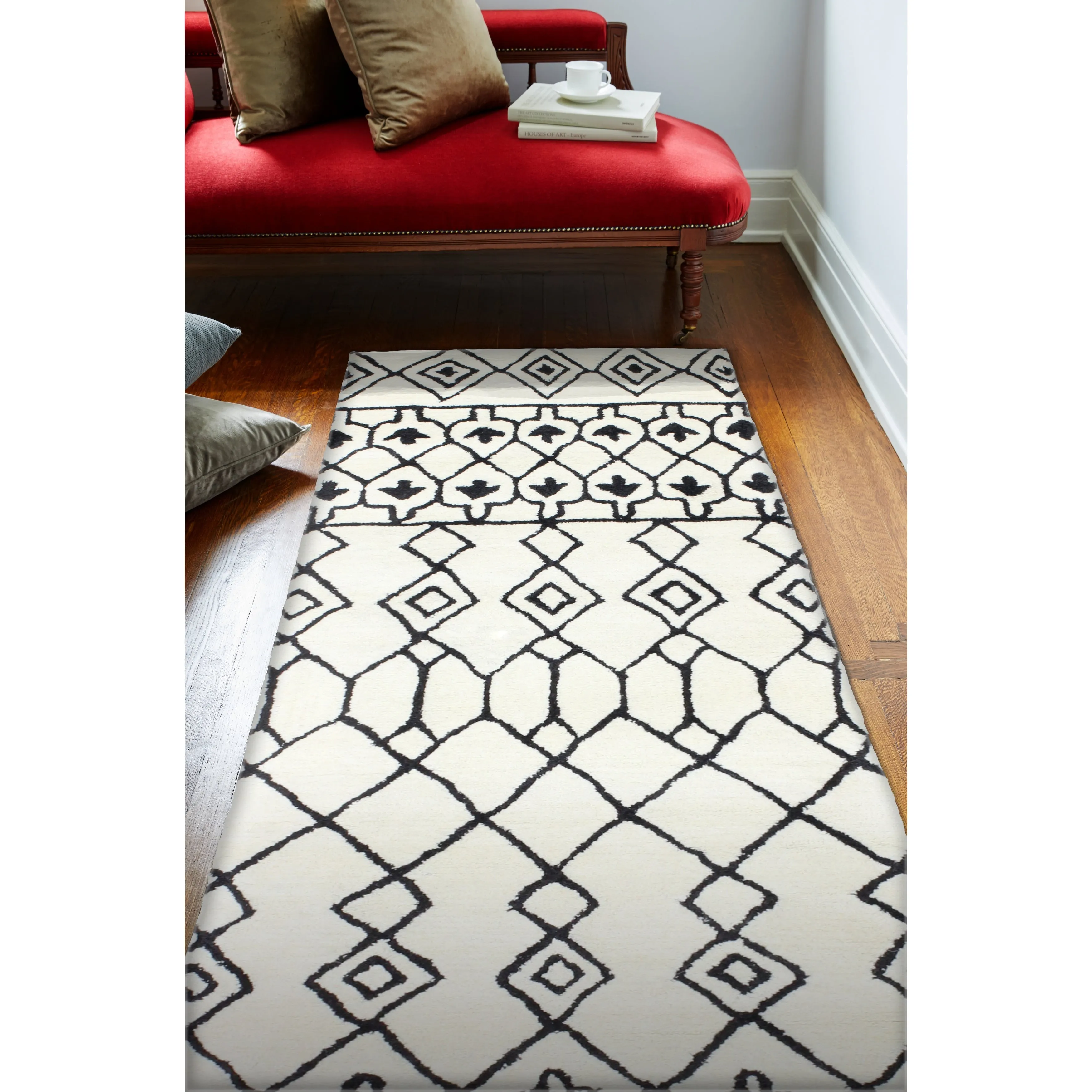 Bashian Avalon Contemporary Hand Tufted Area Rug