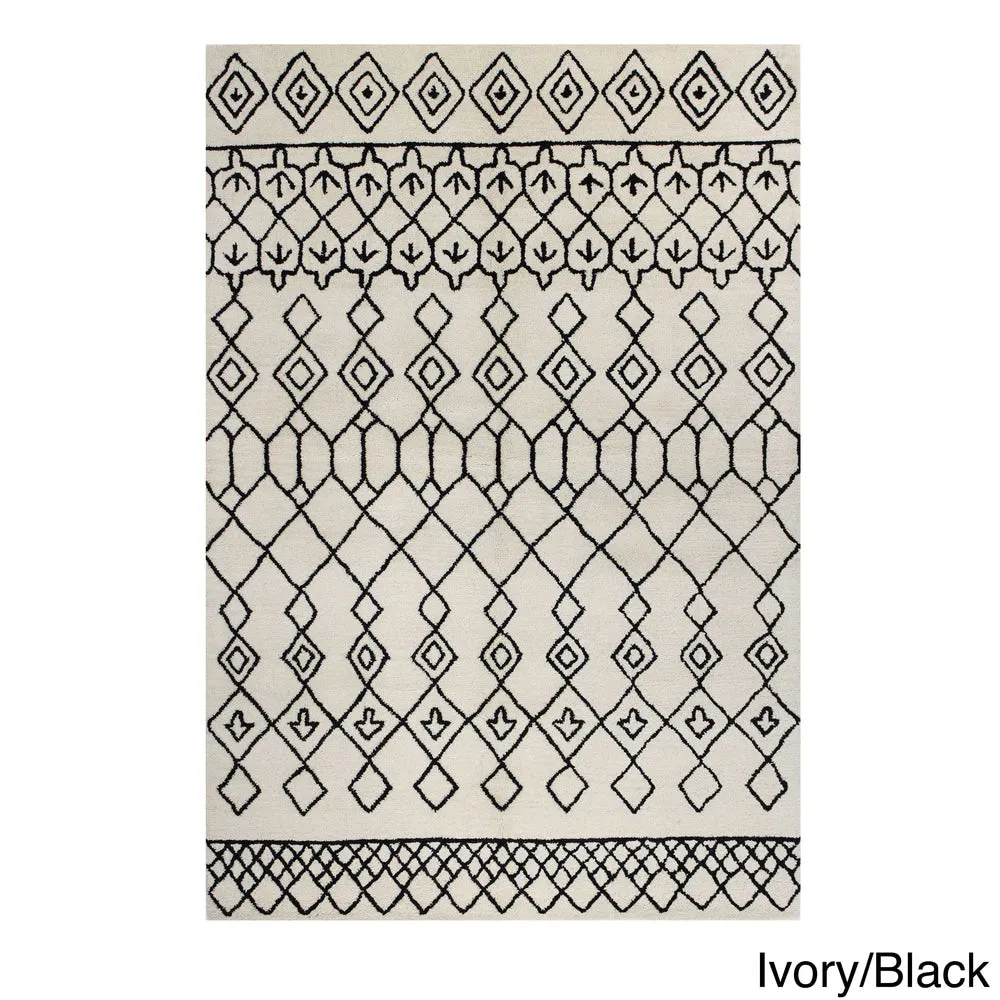 Bashian Avalon Contemporary Hand Tufted Area Rug