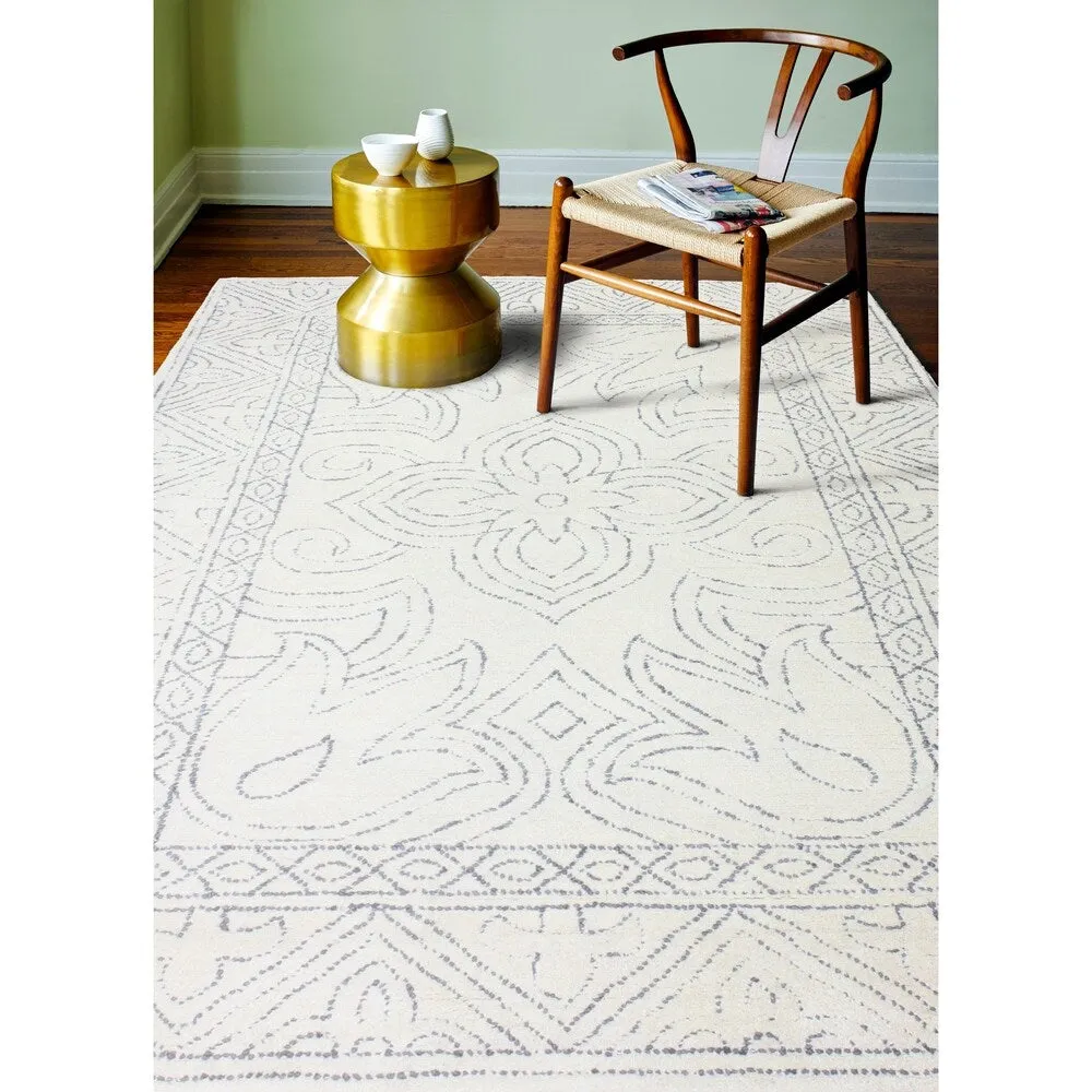 Bashian Waverley Transitional Hand Tufted Area Rug