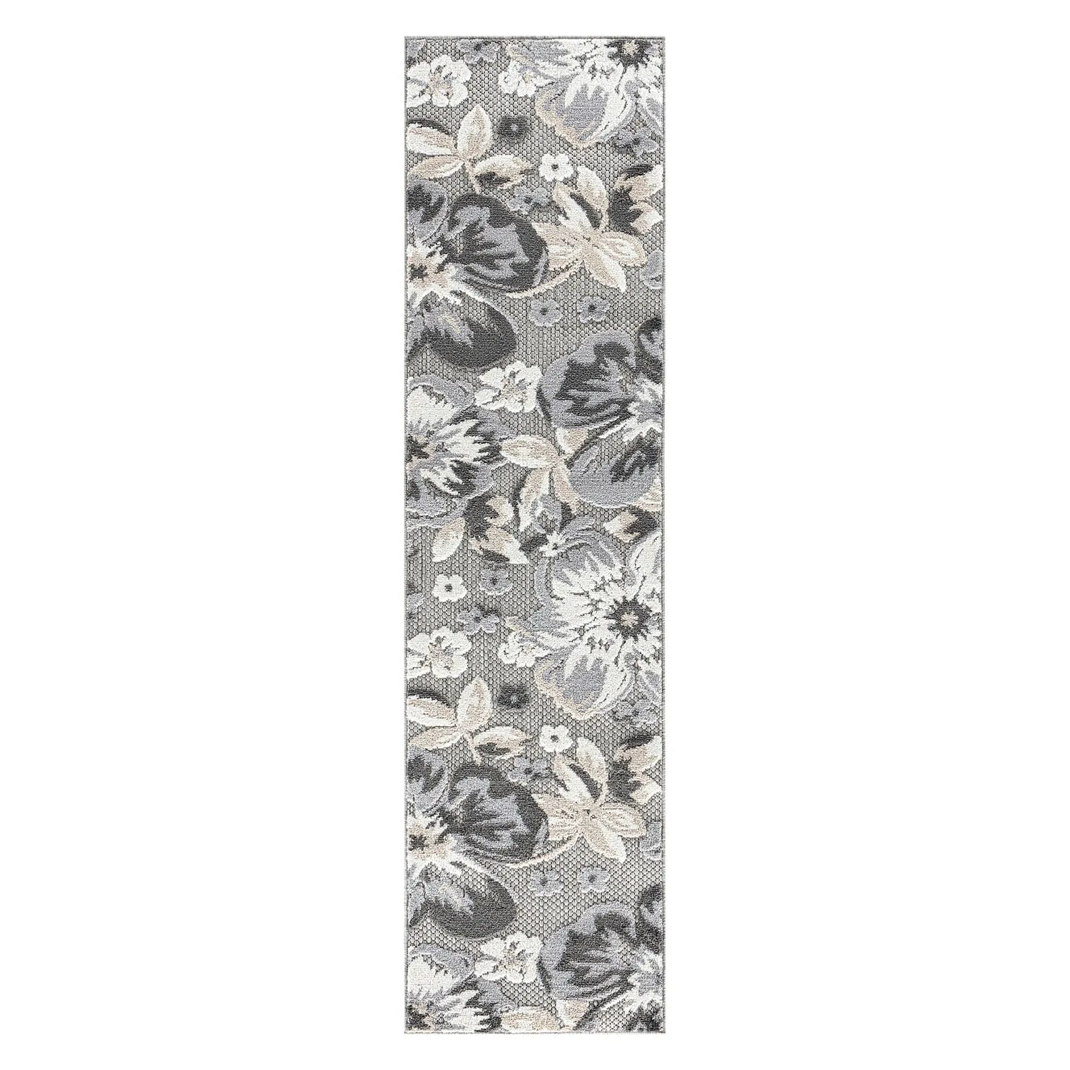 Bergamo Contemporary Floral Indoor/Outdoor Area Rug