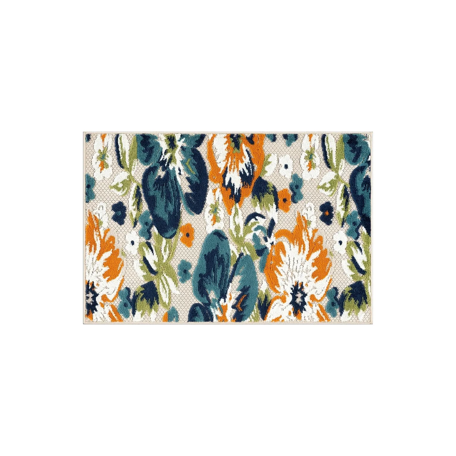 Bergamo Contemporary Floral Indoor/Outdoor Area Rug