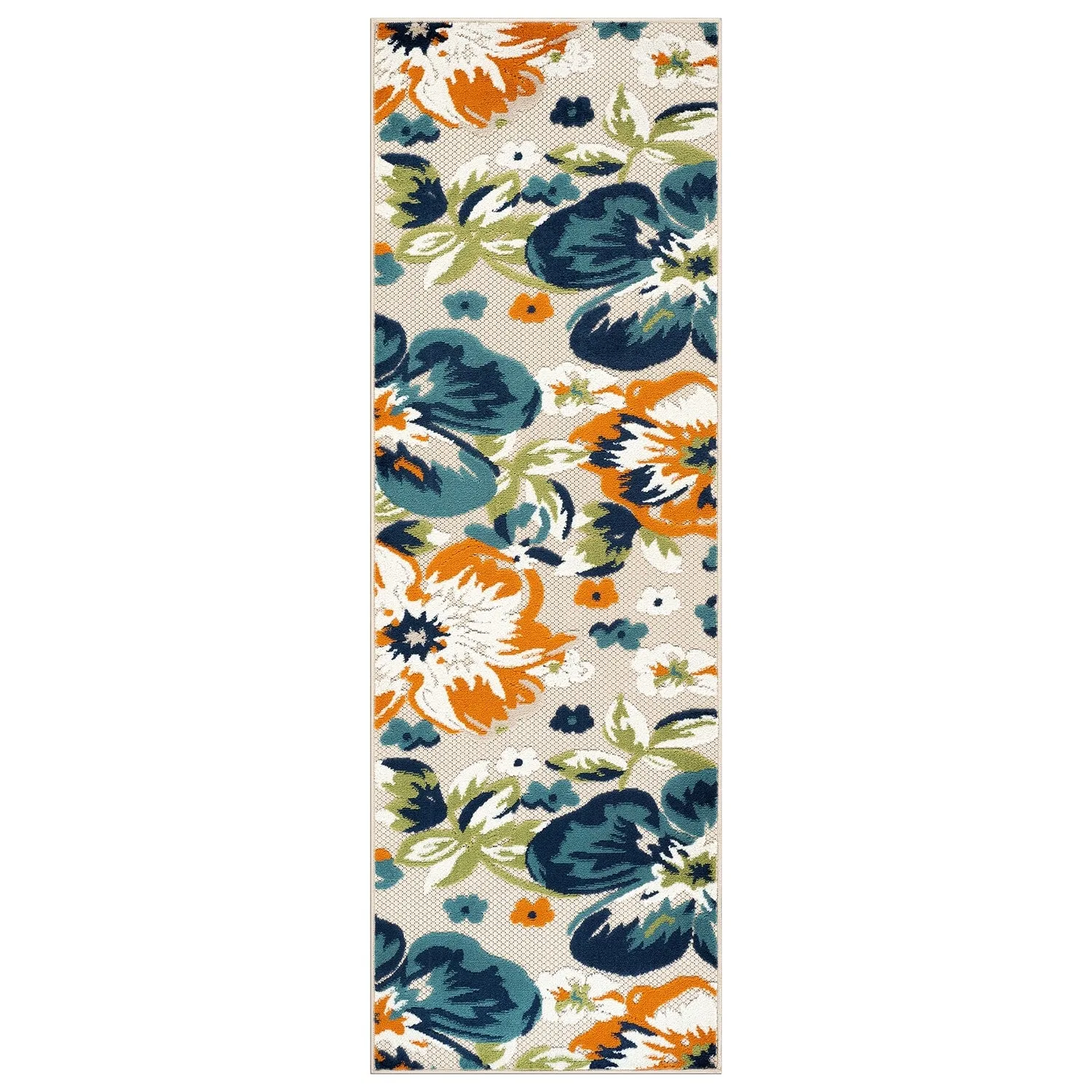 Bergamo Contemporary Floral Indoor/Outdoor Area Rug