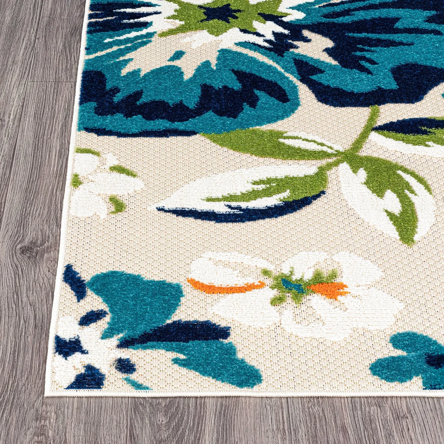 Bergamo Contemporary Floral Indoor/Outdoor Area Rug