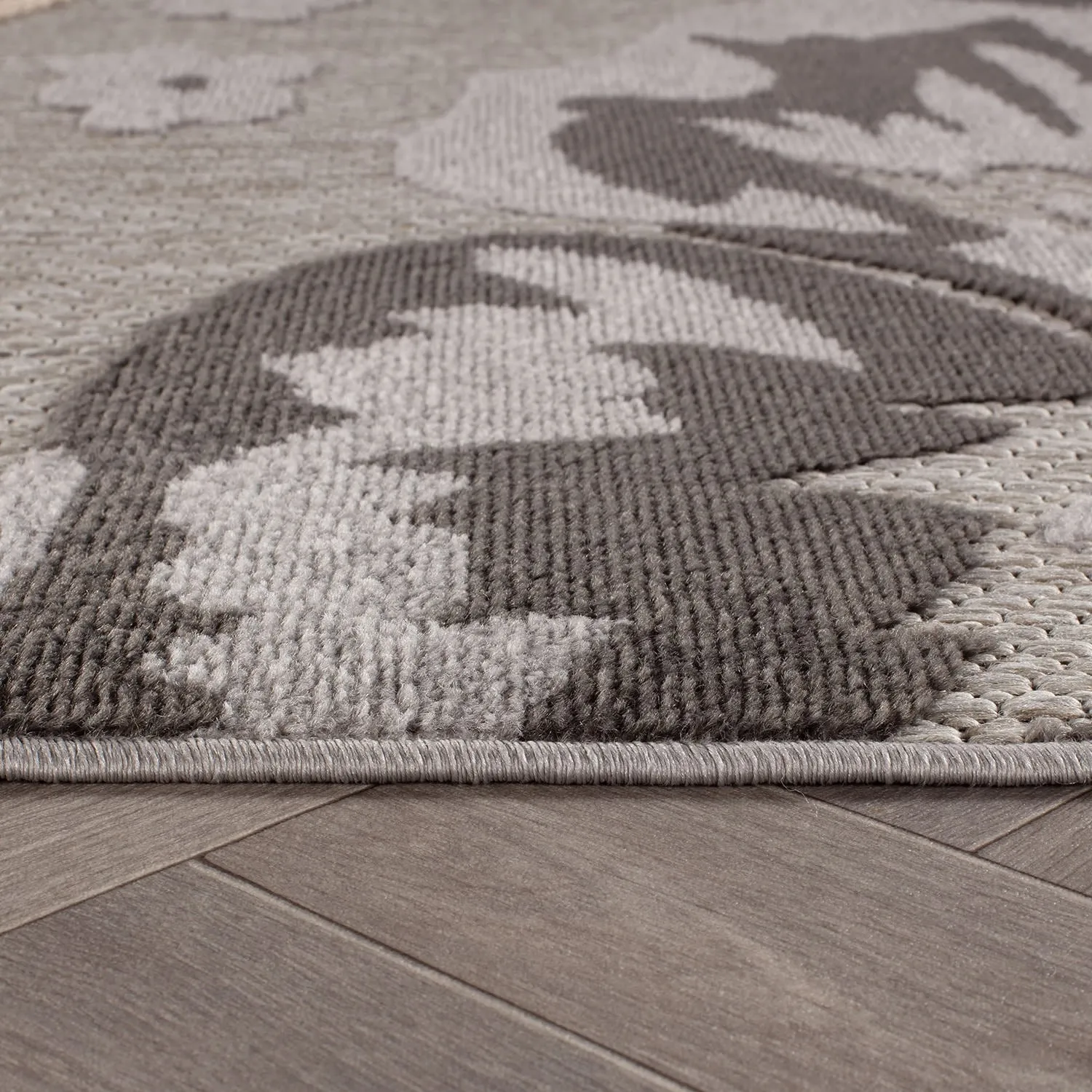 Bergamo Contemporary Floral Indoor/Outdoor Area Rug