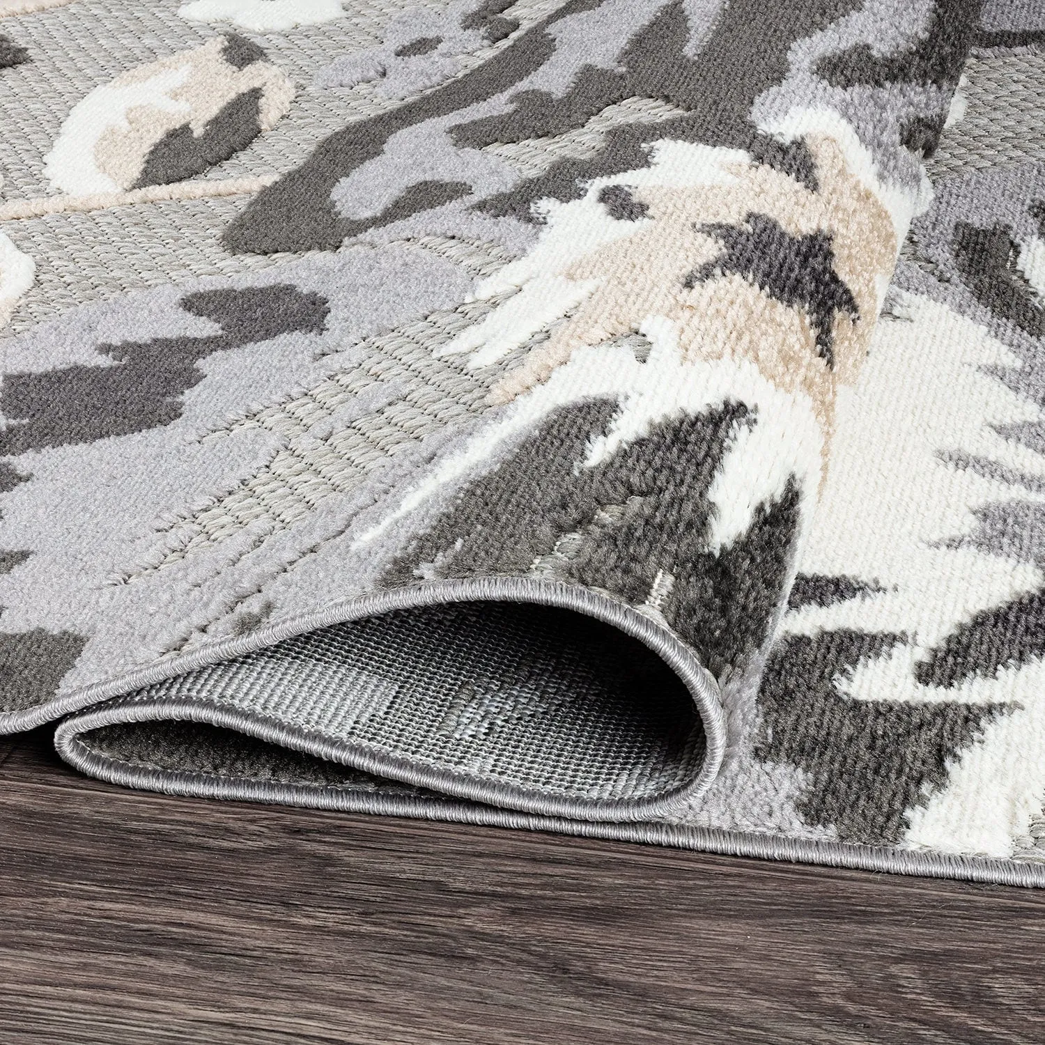Bergamo Contemporary Floral Indoor/Outdoor Area Rug