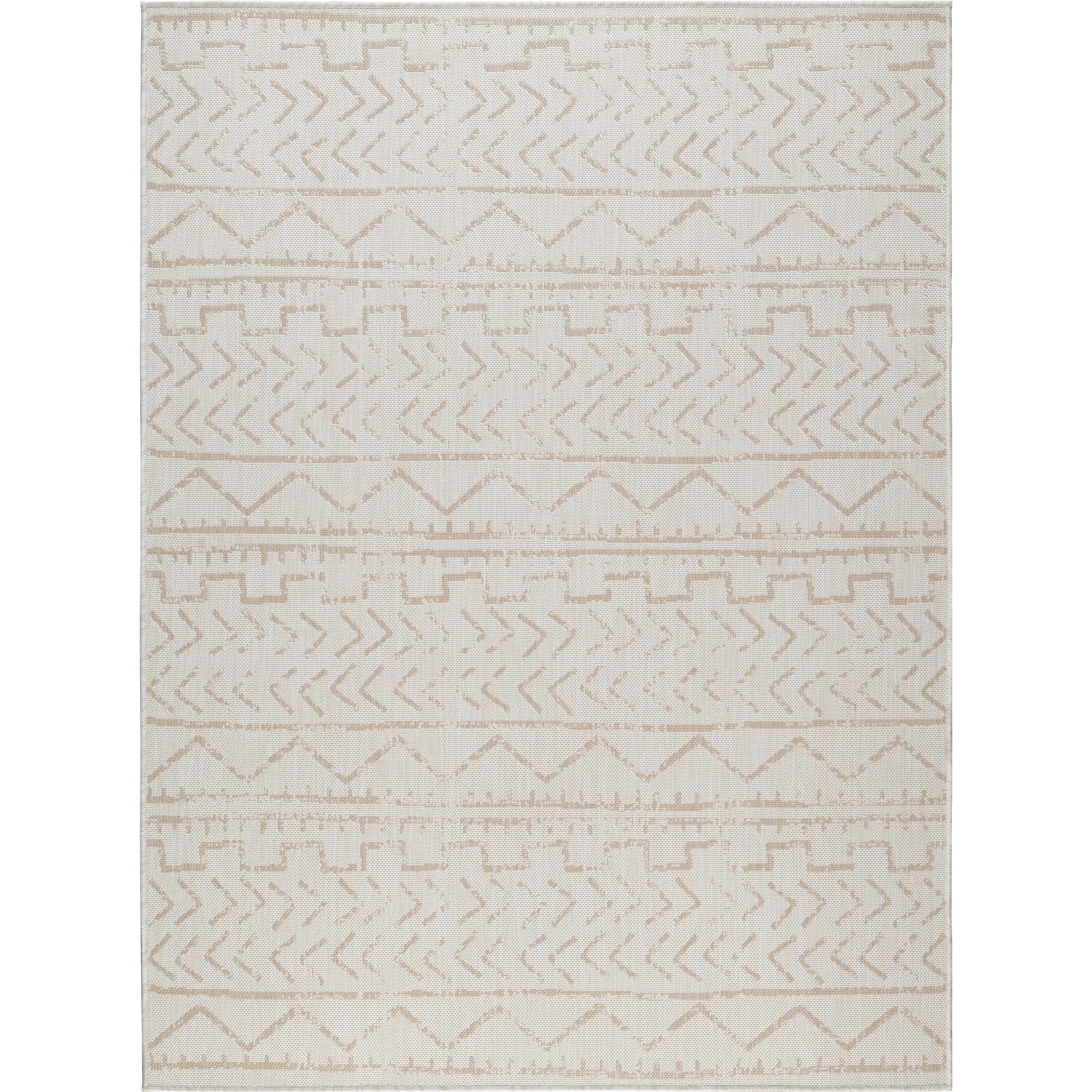Beverly Rug Beige Trellis Indoor Outdoor Area Rug