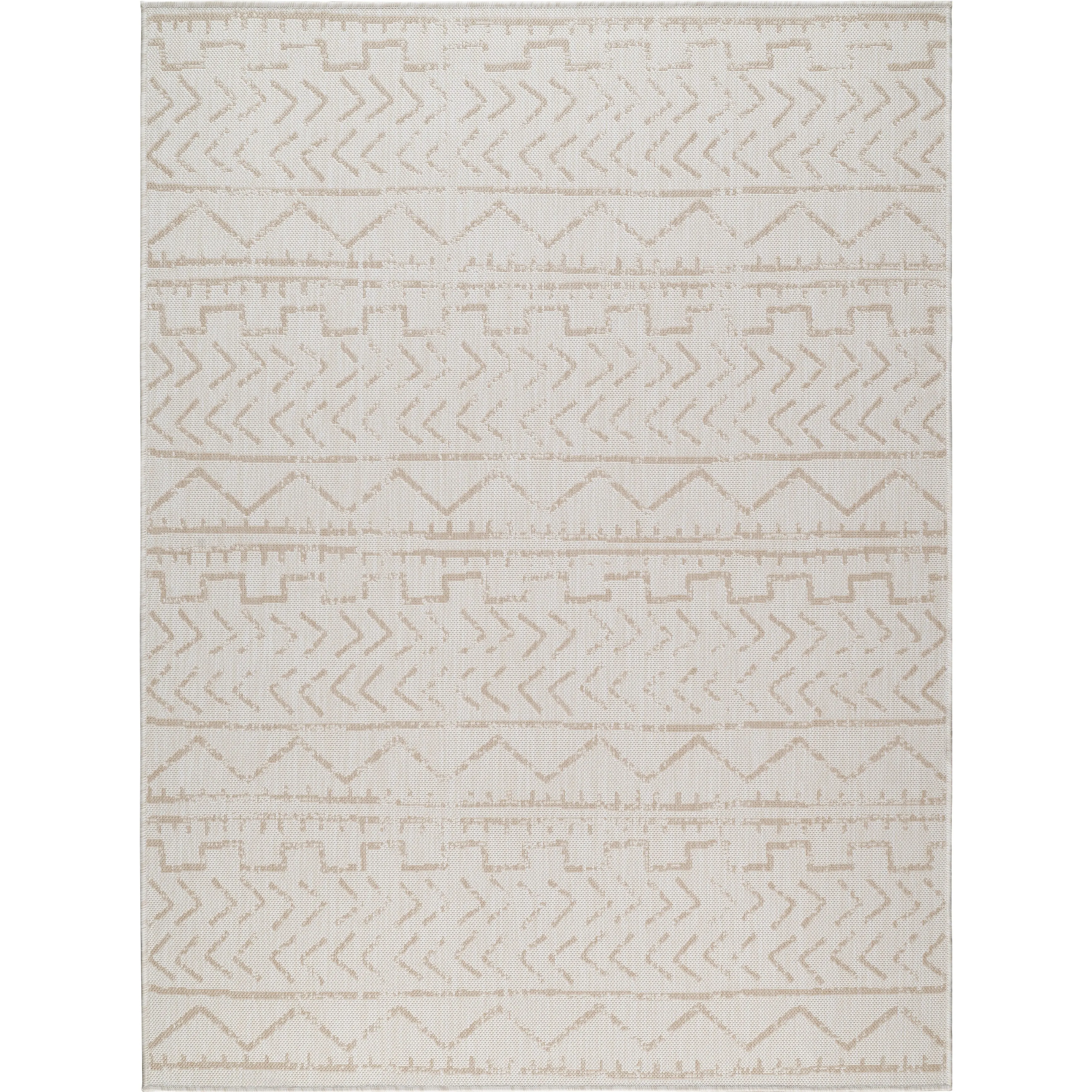 Beverly Rug Beige Trellis Indoor Outdoor Area Rug