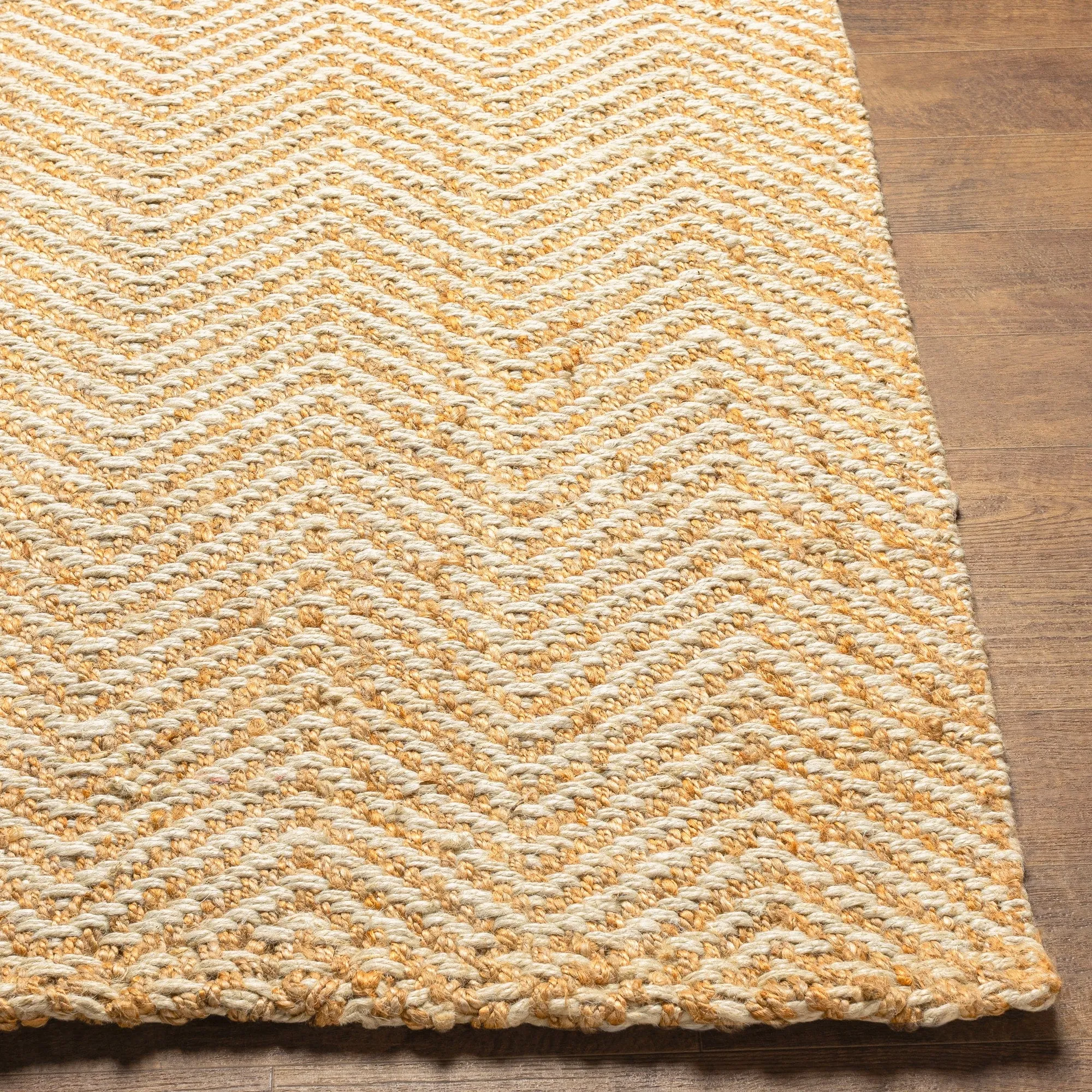 Binitae Handmade Bohemian Jute Area Rug
